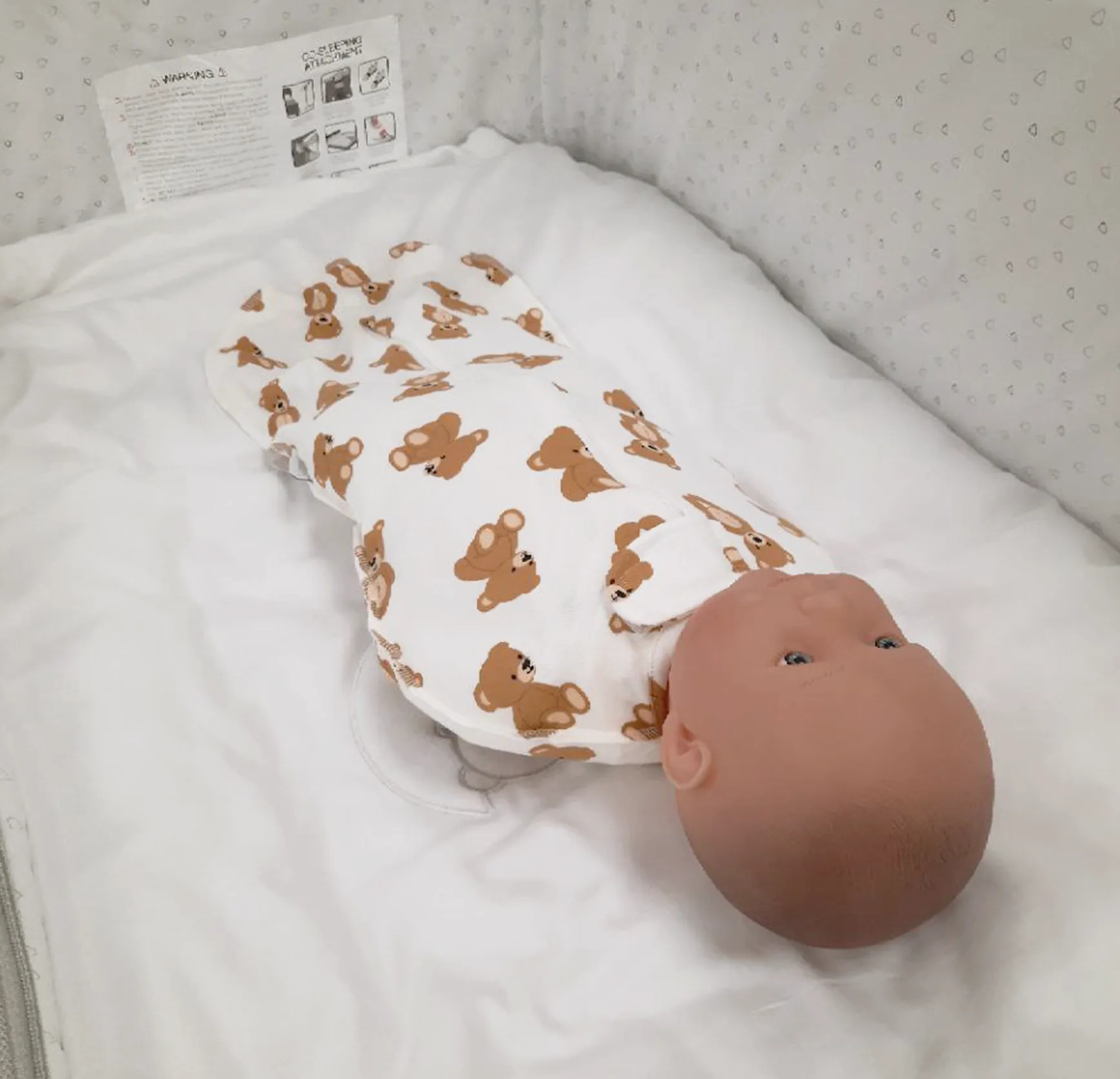 Пеленка-кокон Lapsi № 7.7 мишутка