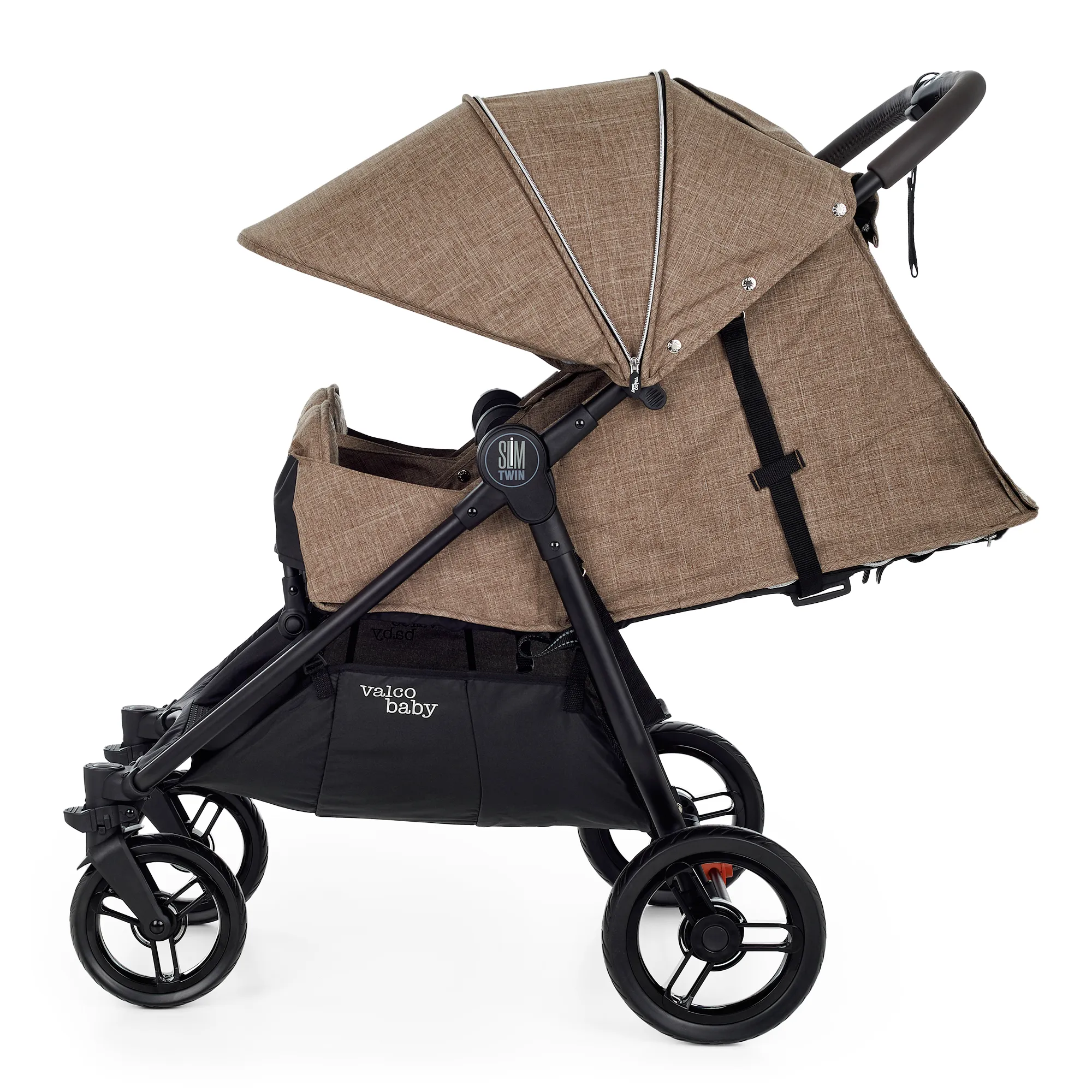 Коляска прогулочная для двойни Valco Baby Slim Twin Tailormade