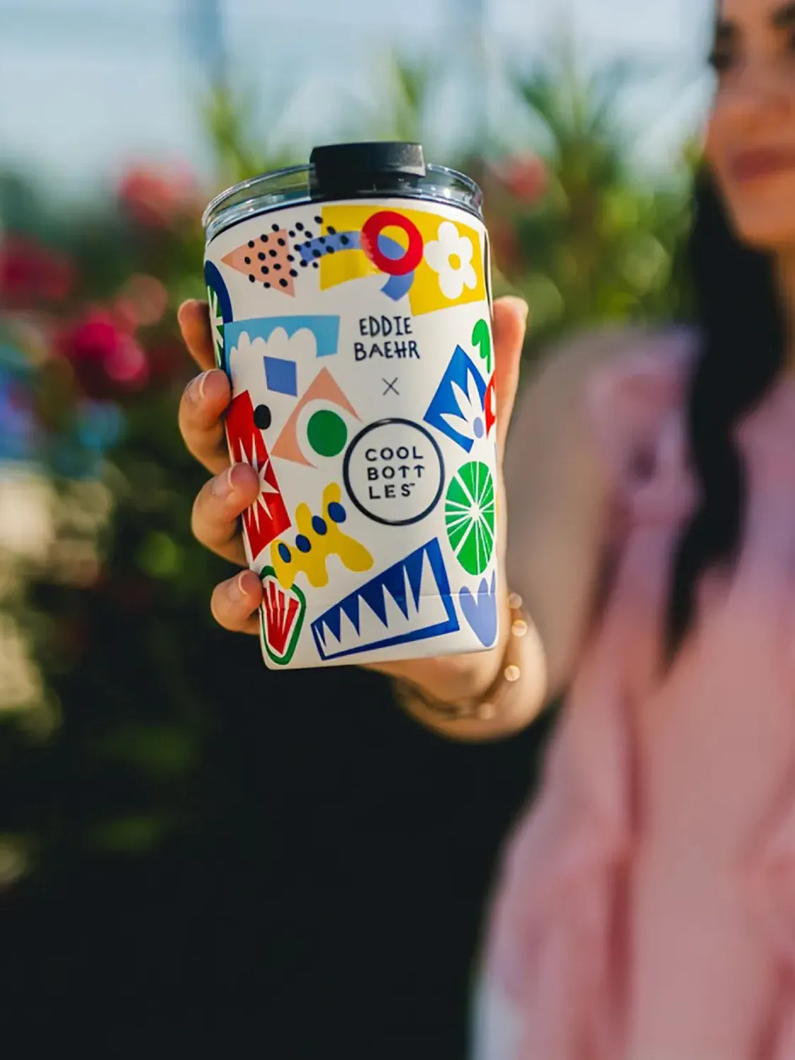 Термокружка Cool Bottles Tumbler Eddie Baehr Electric Garden 330 мл CBT33EGA
