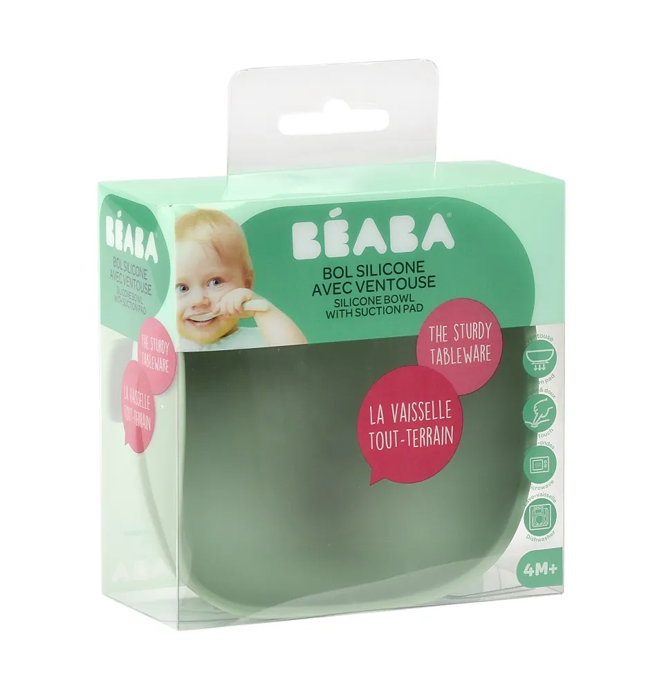 Тарелка Beaba Bol Silicone из силикона 913547