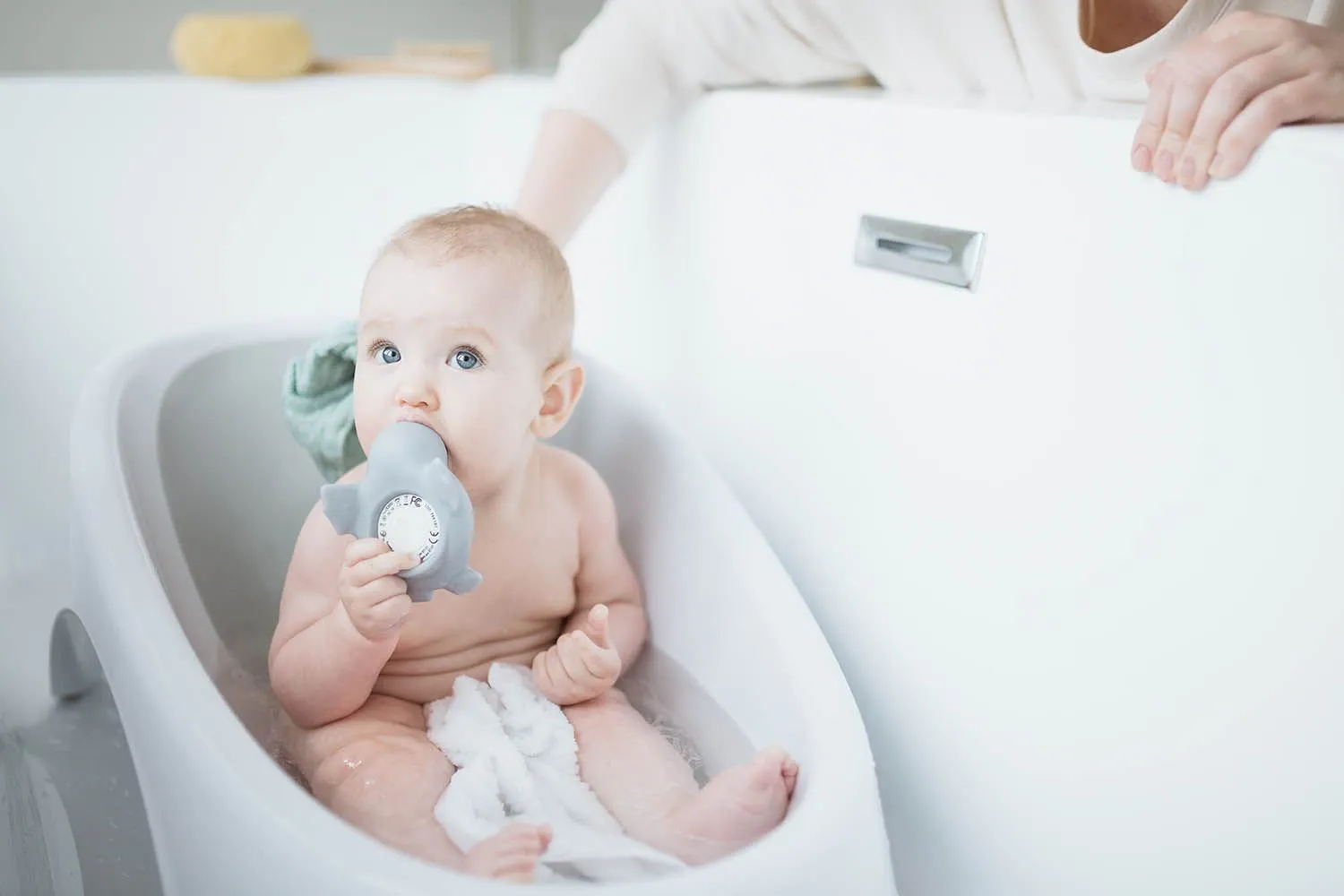 Ванночка-лежак Angelcare для купания 2 в 1 Baby Bathtub