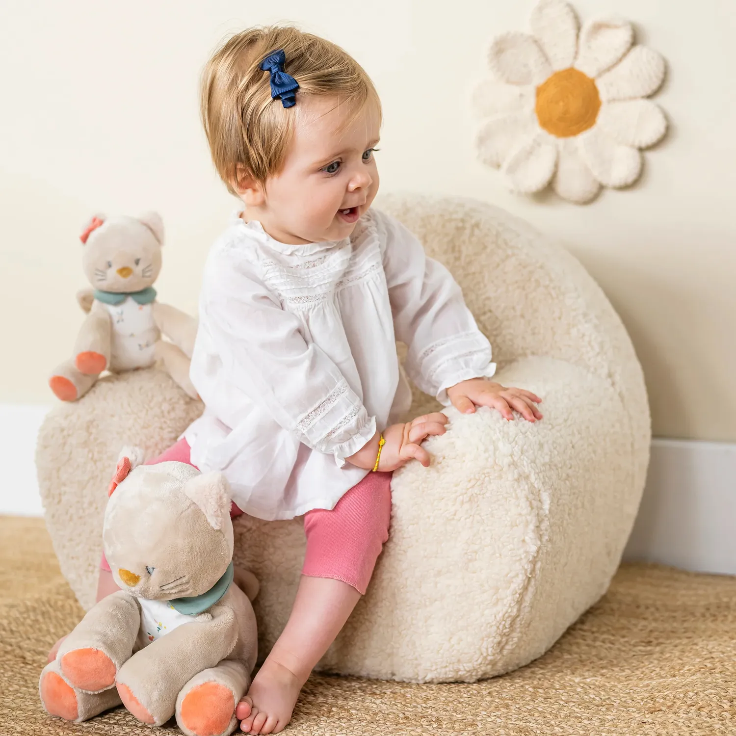 Мобиль Nattou MILA ZOË LANA Корова, Ёжик, Кот 266208