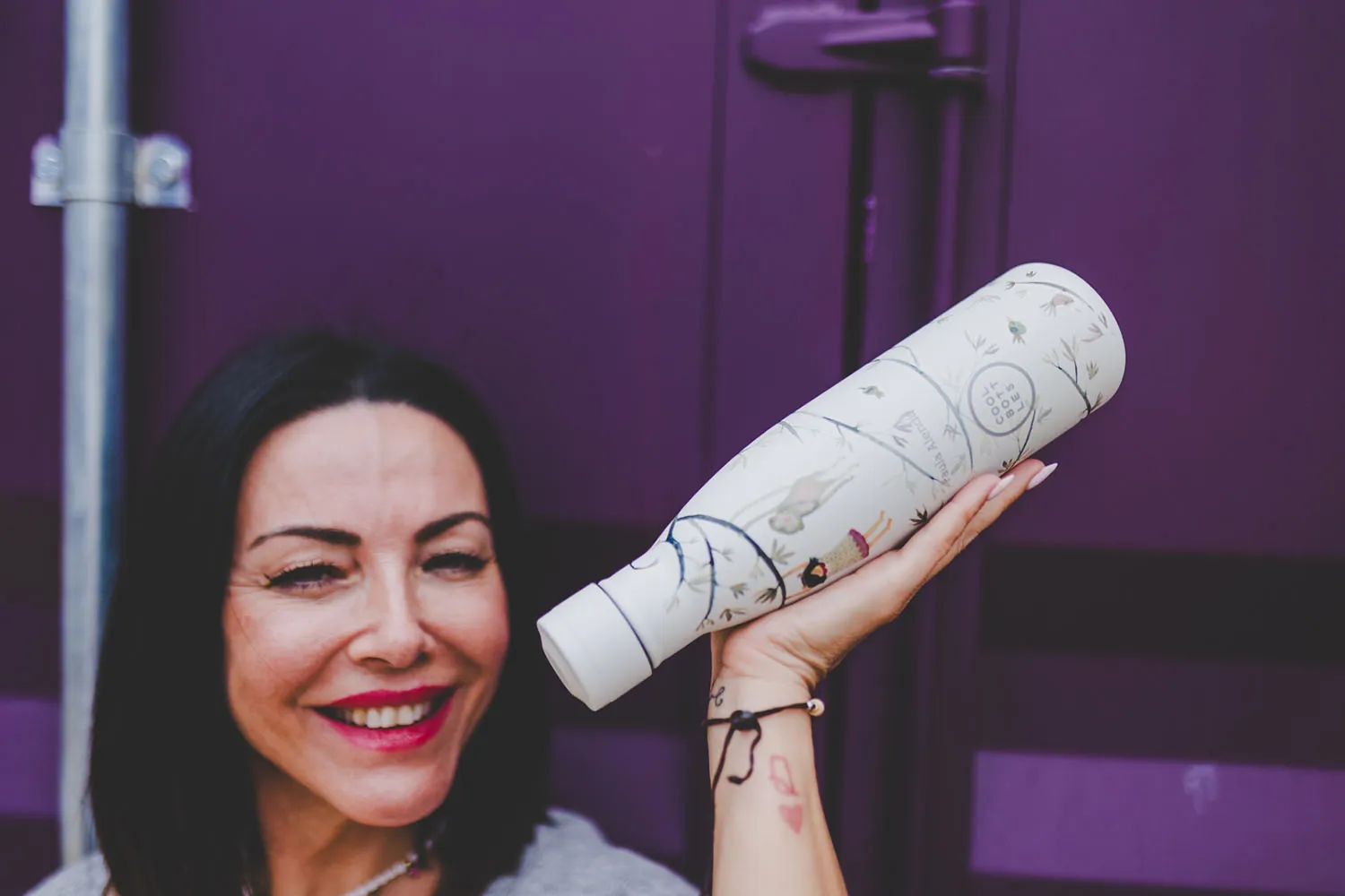 Термос-термобутылка Cool Bottles Paula Alenda Hanging Friends 500 мл