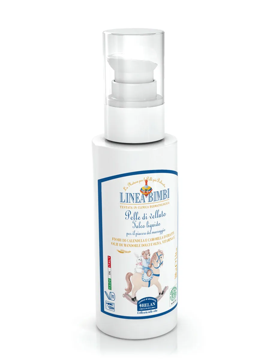 Флюид (тальк) детский HELAN для деликатных мест 100 мл 139TL-RU