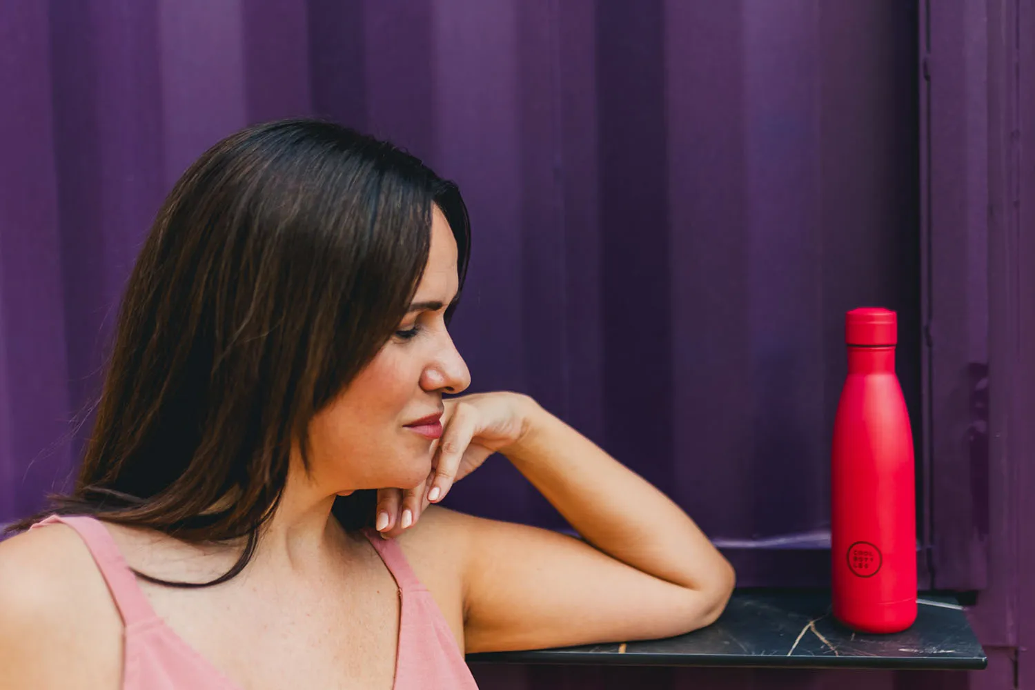 Термос-термобутылка Cool Bottles Vivid Red 350 мл CB350VIR