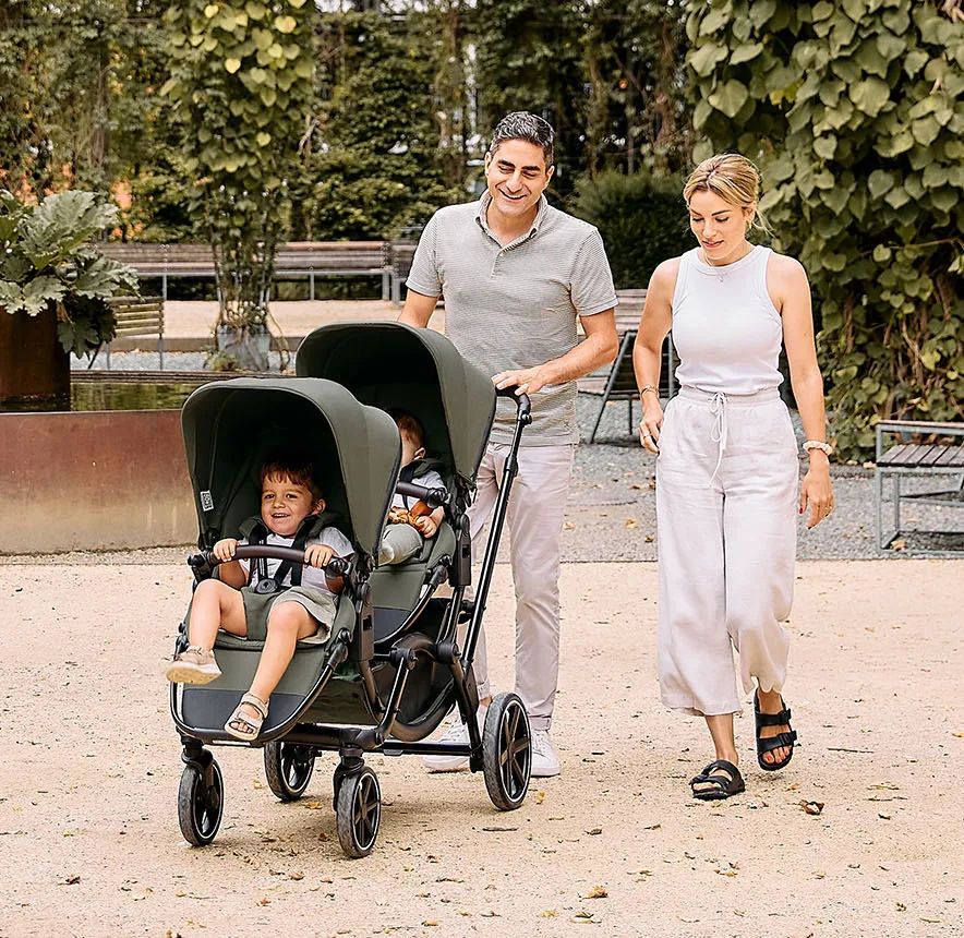 Коляска 2 в 1 для двойни ABC-Design Zoom 2