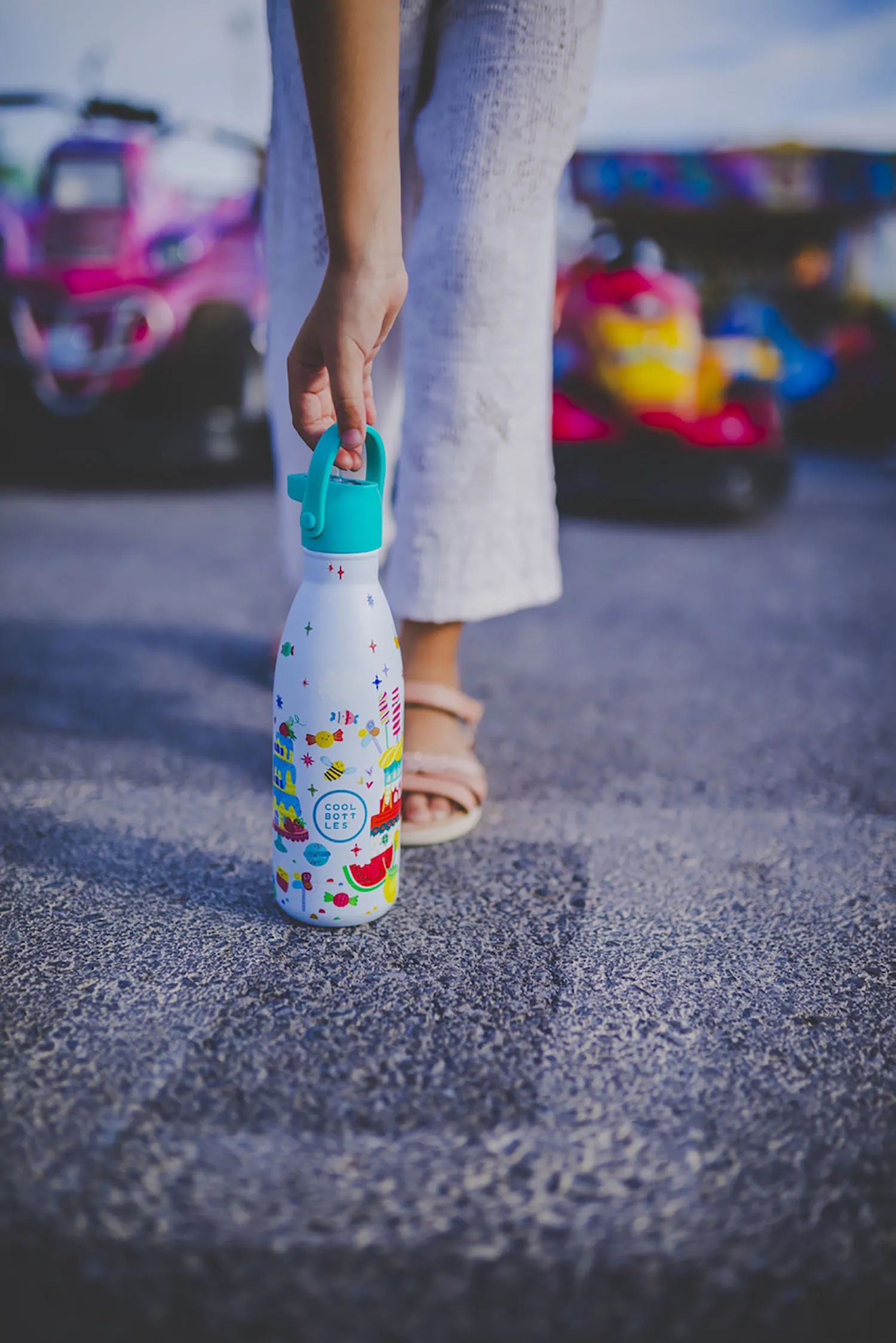 Термос–термобутылка Cool Bottles Kids серия Fantasy Candy Land 350 мл