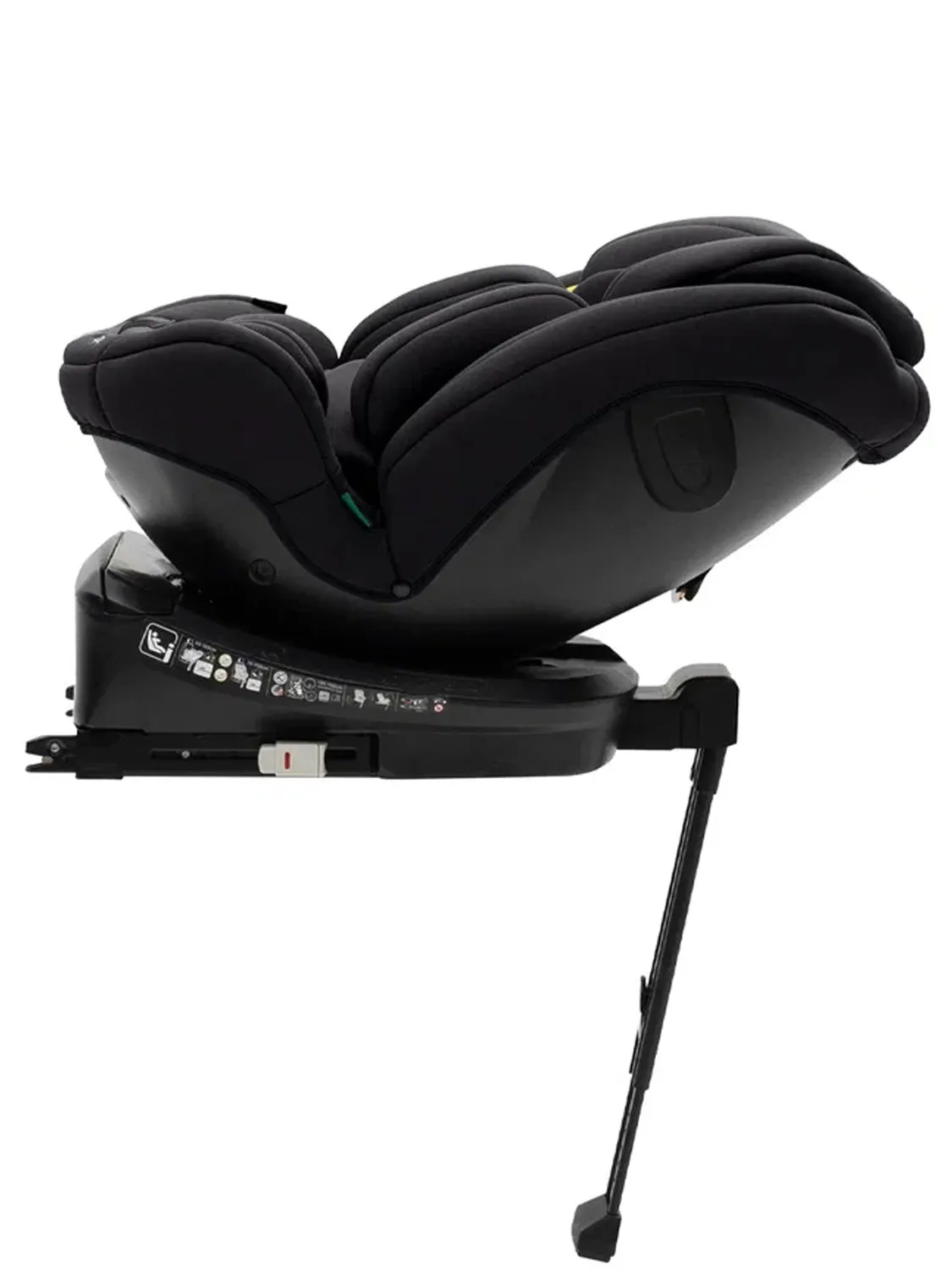 Автокресло 0+/1/2/3 Agex Comfort i-Fix 360 нов, черный (black). Изображение 18
