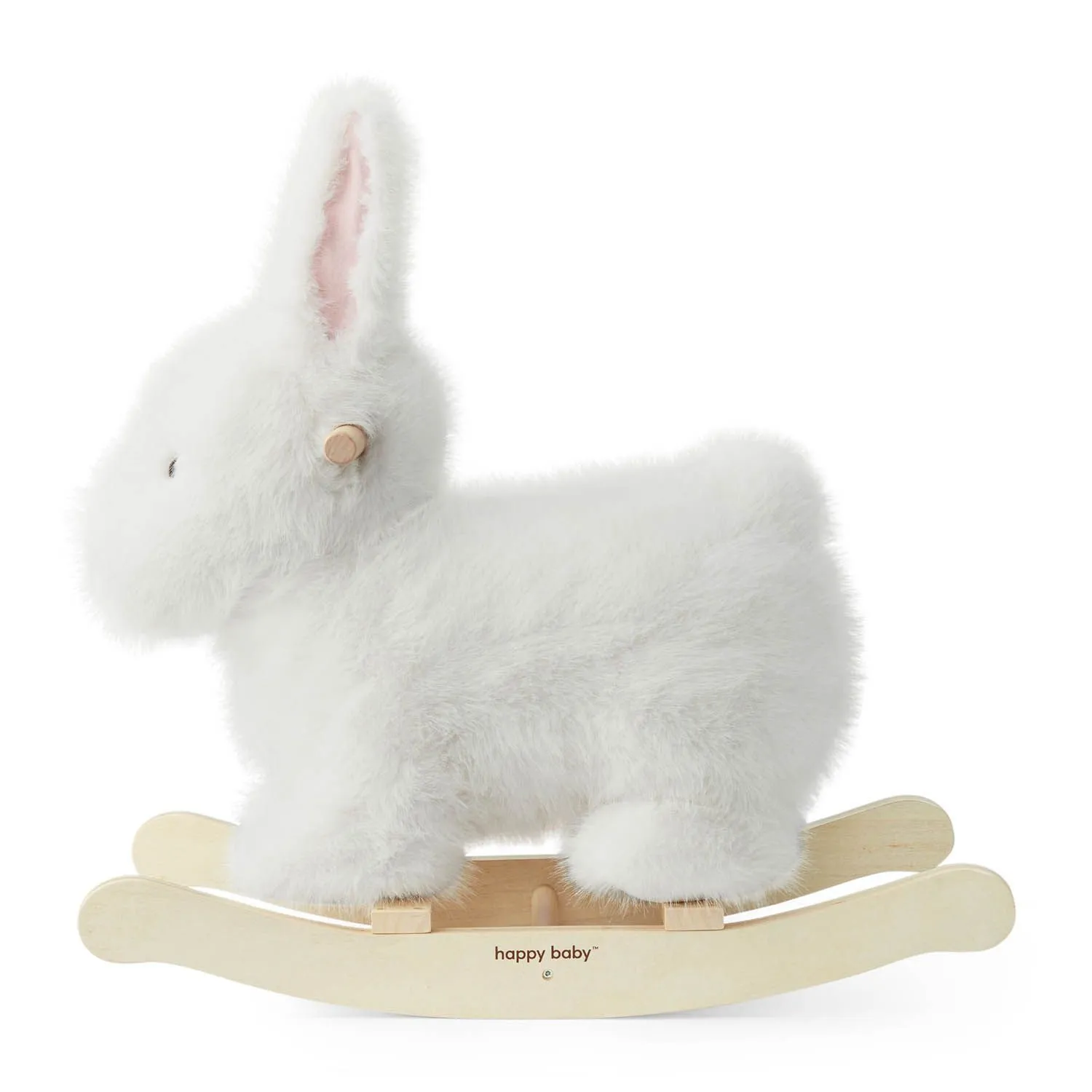 Игрушка-качалка Happy Baby BUNNY white 91034