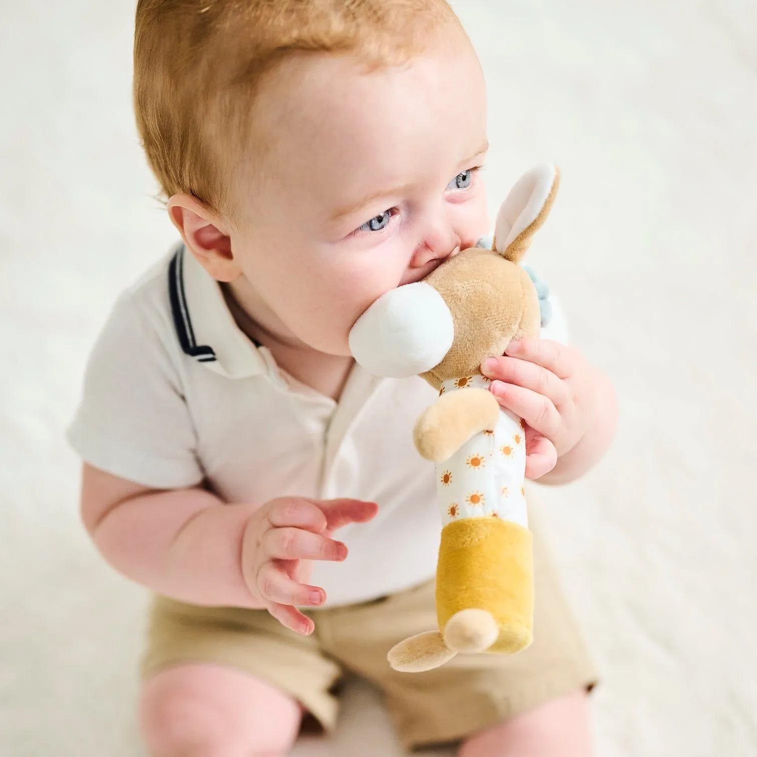 Игрушка мягкая Nattou Cri-Cris FELIX & LEO Ослик 595315