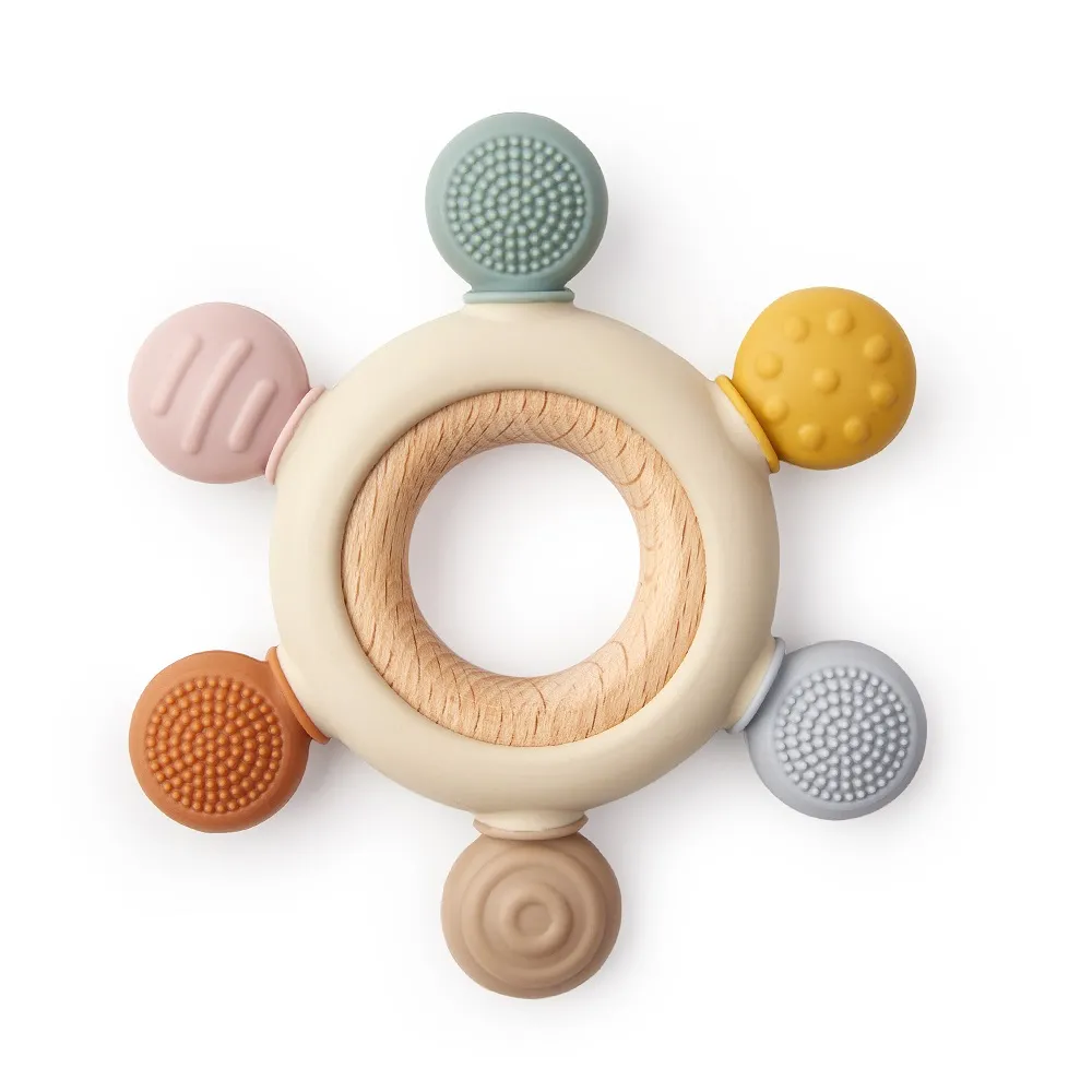 Кольцо-прорезыватель для зубов Happy Baby силиконовый 20037