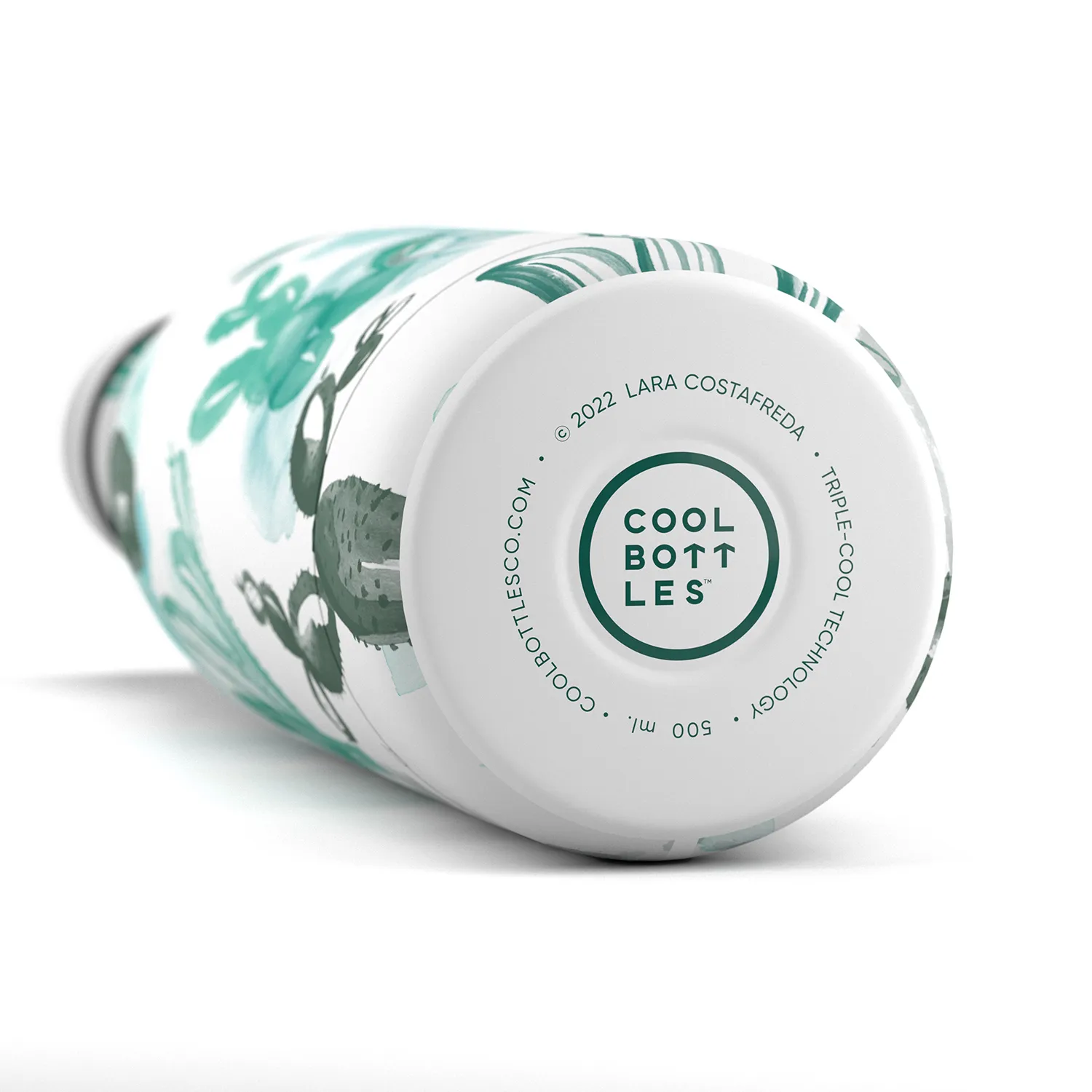 Термос-термобутылка Cool Bottles Lara Costrafreda Watercolor Cactus 500 мл