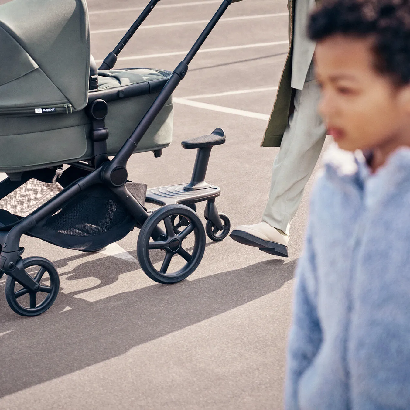 Подножка для второго ребенка Bugaboo wheeled board 100328002