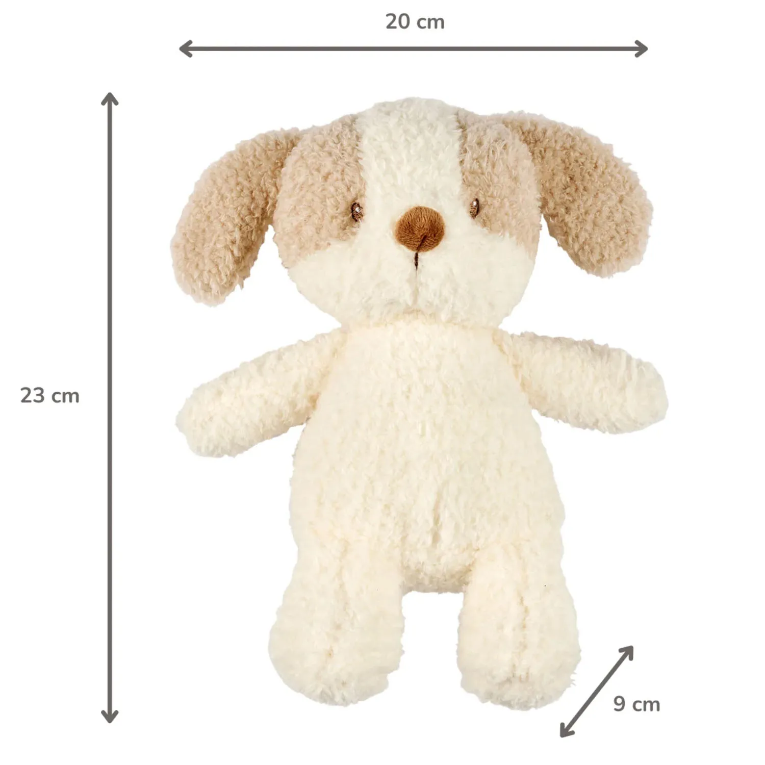 Игрушка мягкая Nattou Soft toy TEDDY Собачка 856317