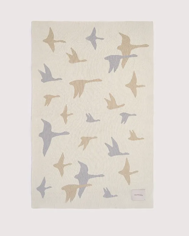 Плед детский LoomKnits Экрю 80х120 см LW5051-042-80/120