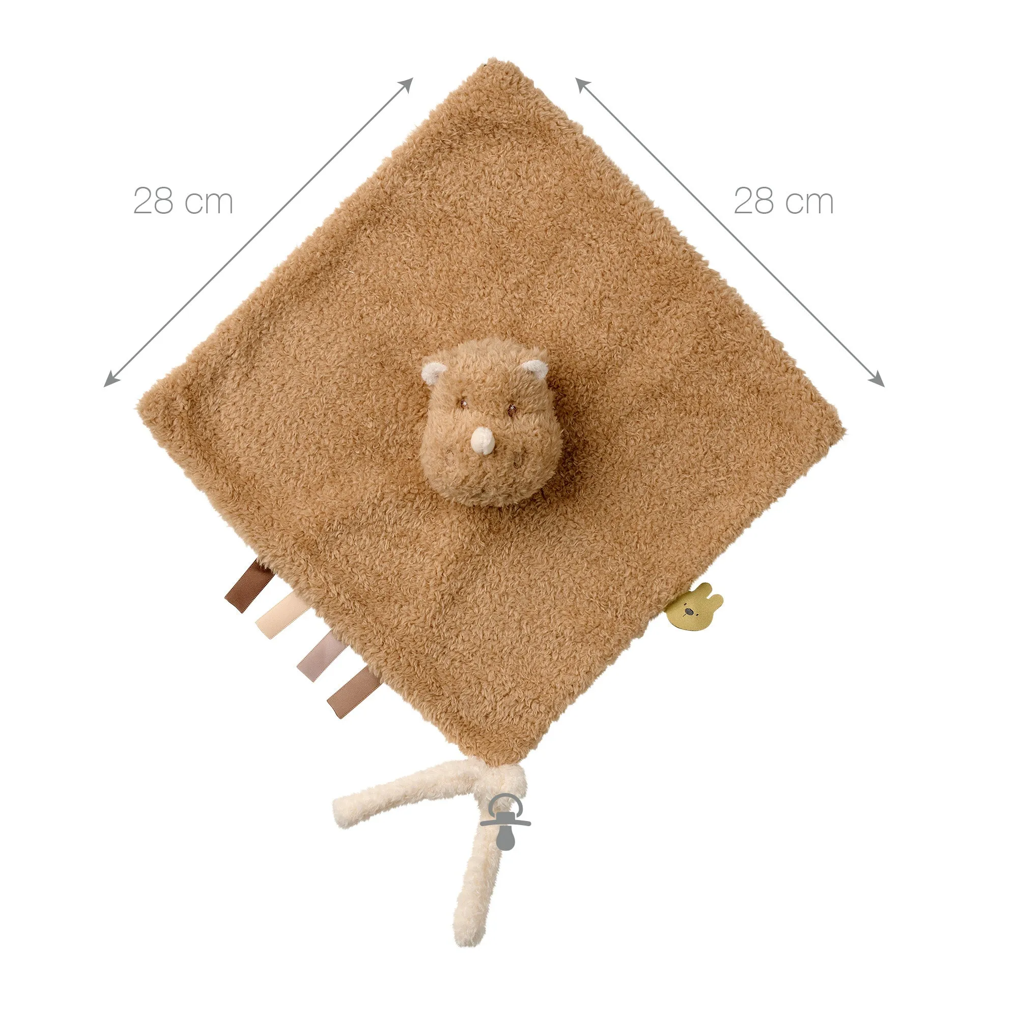 Игрушка мягкая Nattou   Doudou TEDDY Носорог 856119