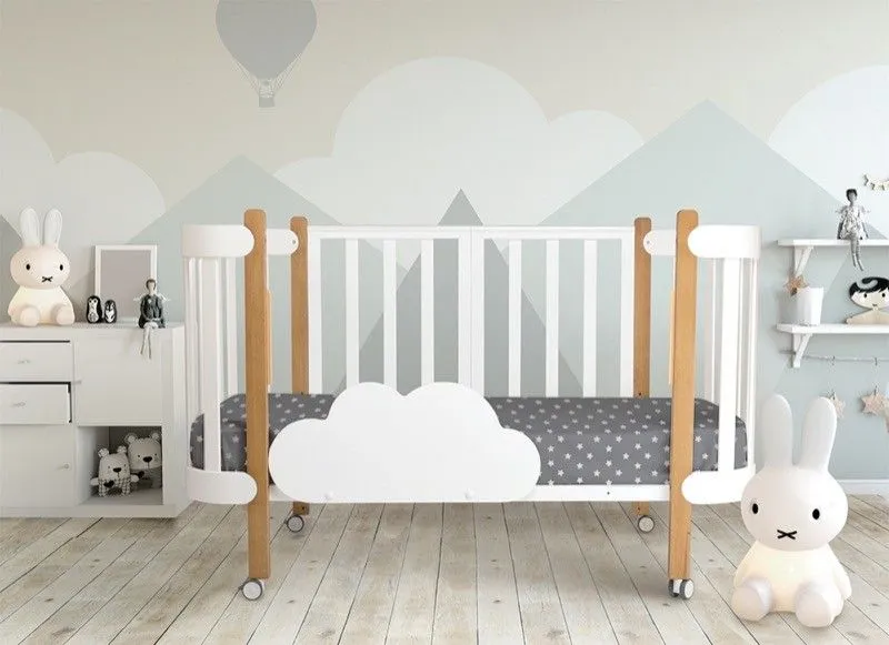 Кроватка-трансформер приставная Happy Baby Mommy Lux