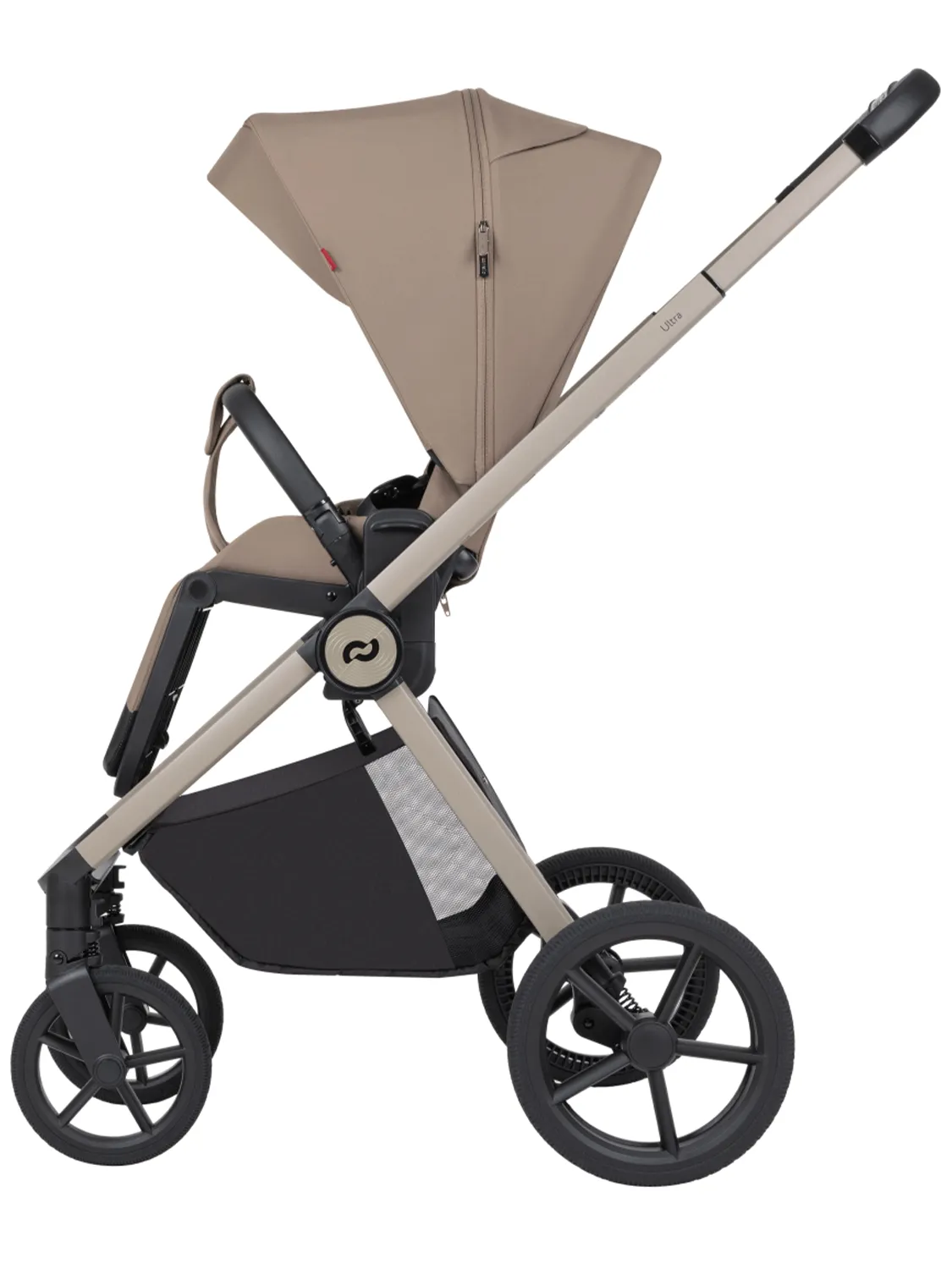 Коляска 2 в 1 CARRELLO Ultra F CRL-6557, бежевый (vintage beige ). Изображение 19
