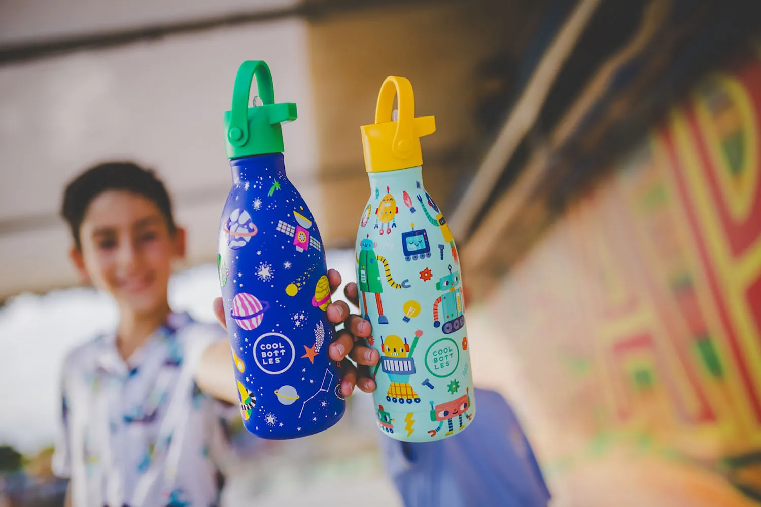 Термос–термобутылка Cool Bottles Kids серия Short Circuit 500 мл CBBK50SC