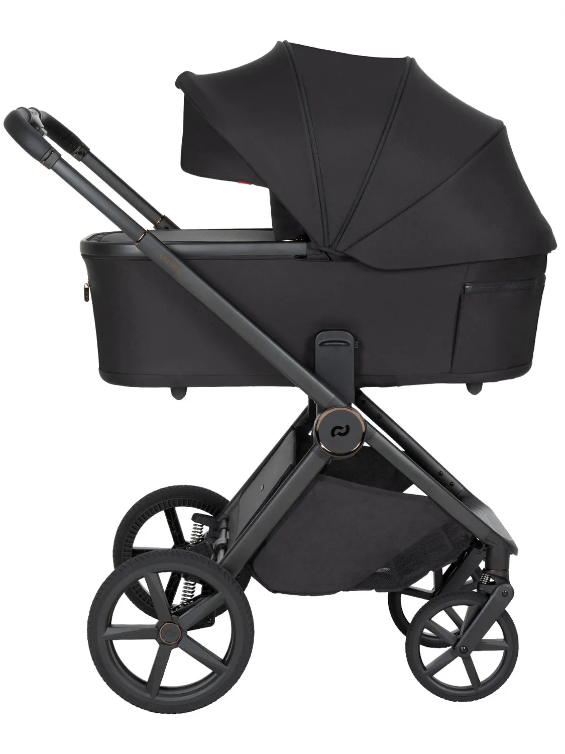 Коляска 2 в 1 Carrello Ultimo F CRL-6701, черный (sable black). Изображение 4
