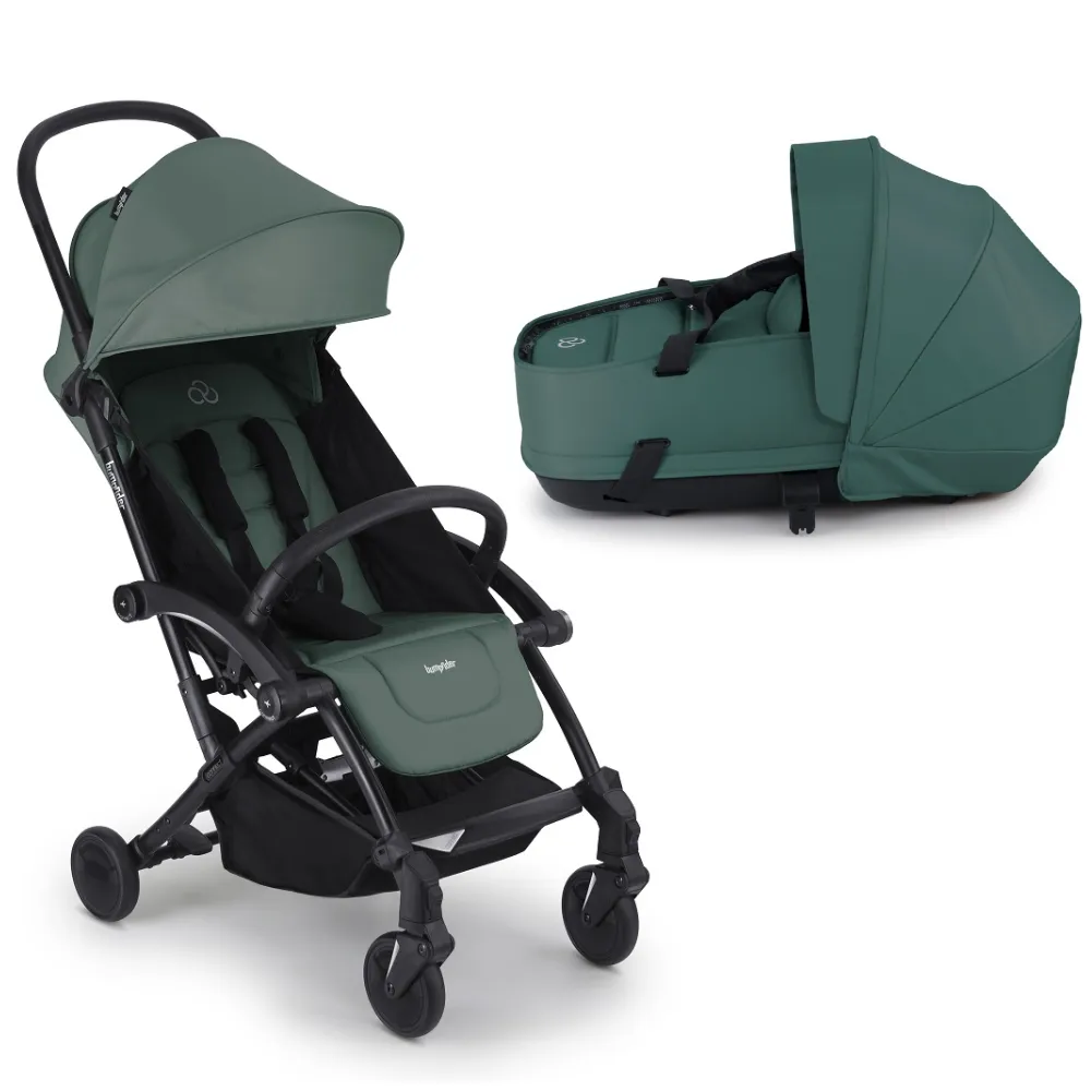 Коляска 2 в 1 Bumprider Connect 3 с бампером и адаптером для автокресла