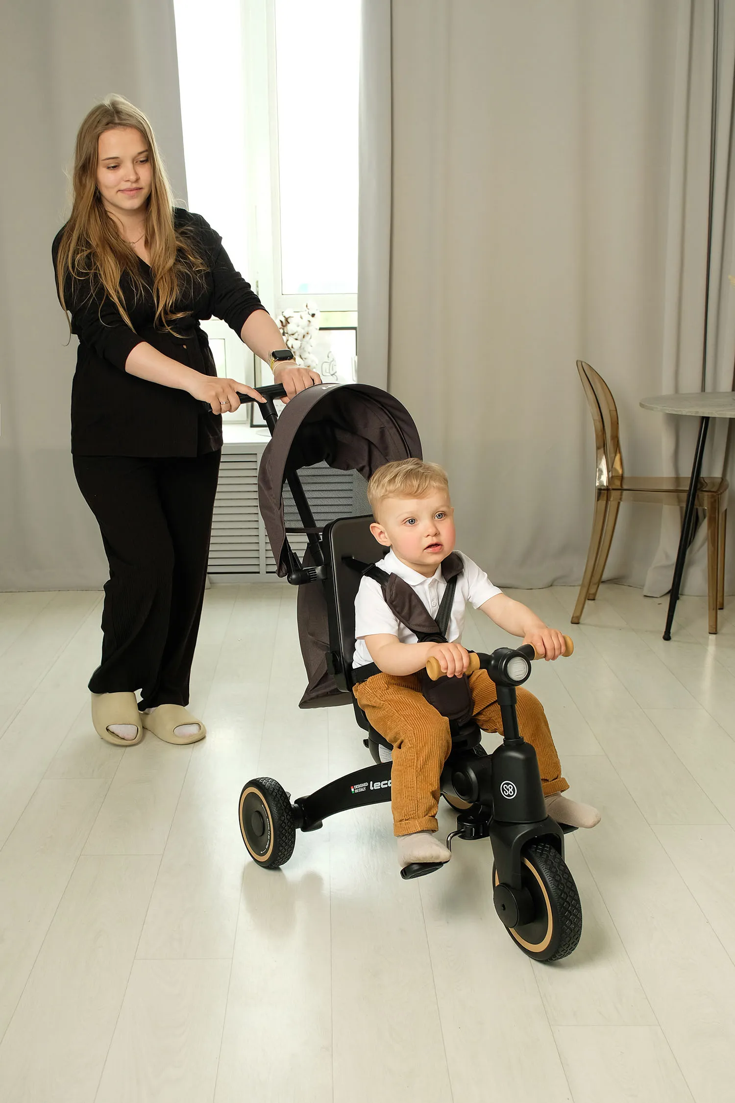 Велосипед 3-х колесный Lecoco S grey