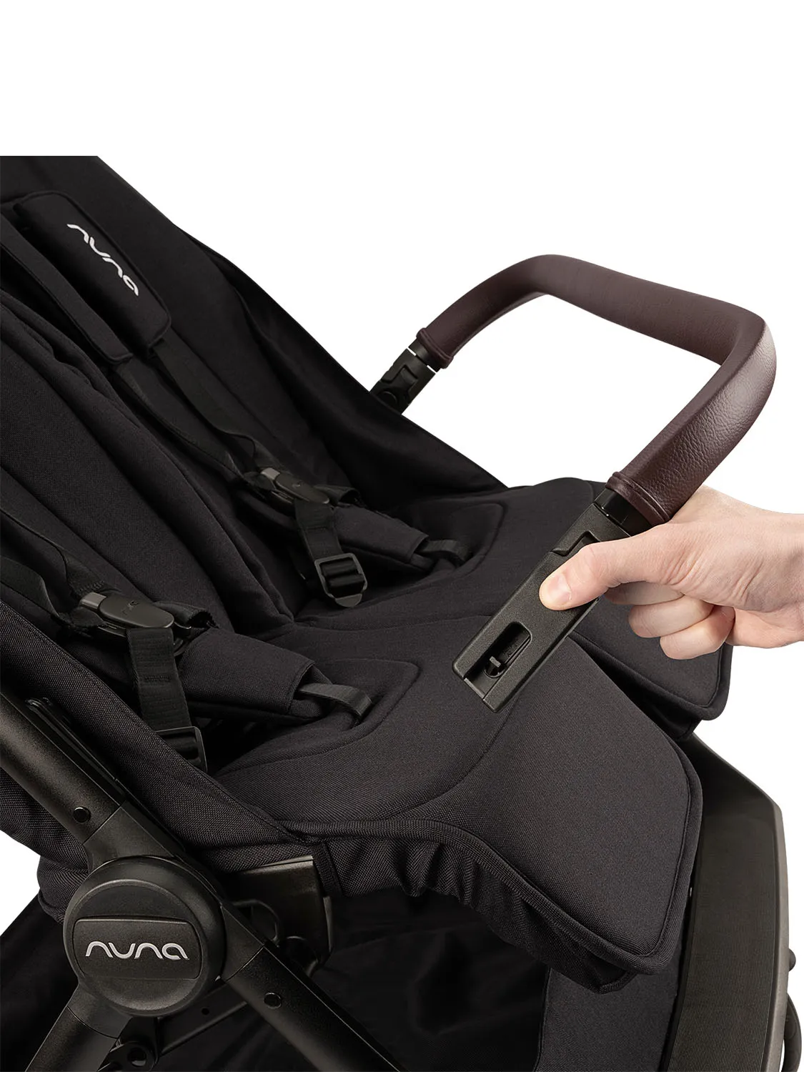 Коляска прогулочная для двойни Nuna TRVL DUBL