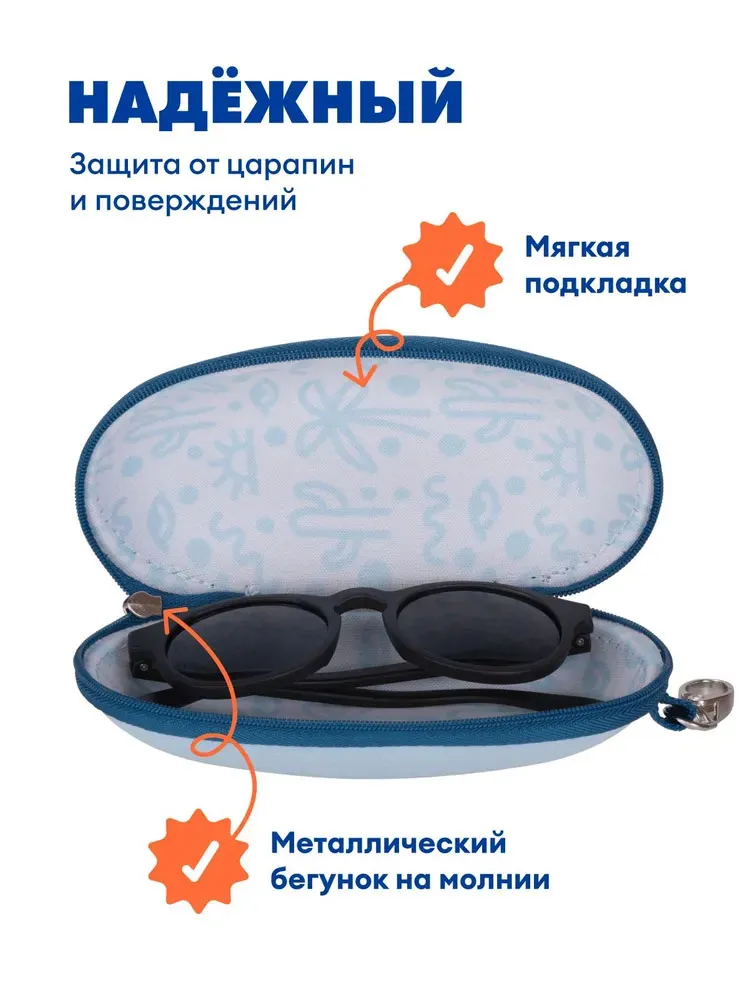 Чехол Babiators для очков твёрдый