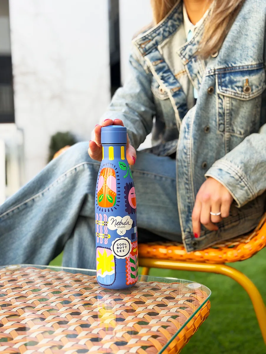 Термос-термобутылка Cool Bottles Nebula Studio Patch Zone 500мл CBB50PZN. Изображение 6