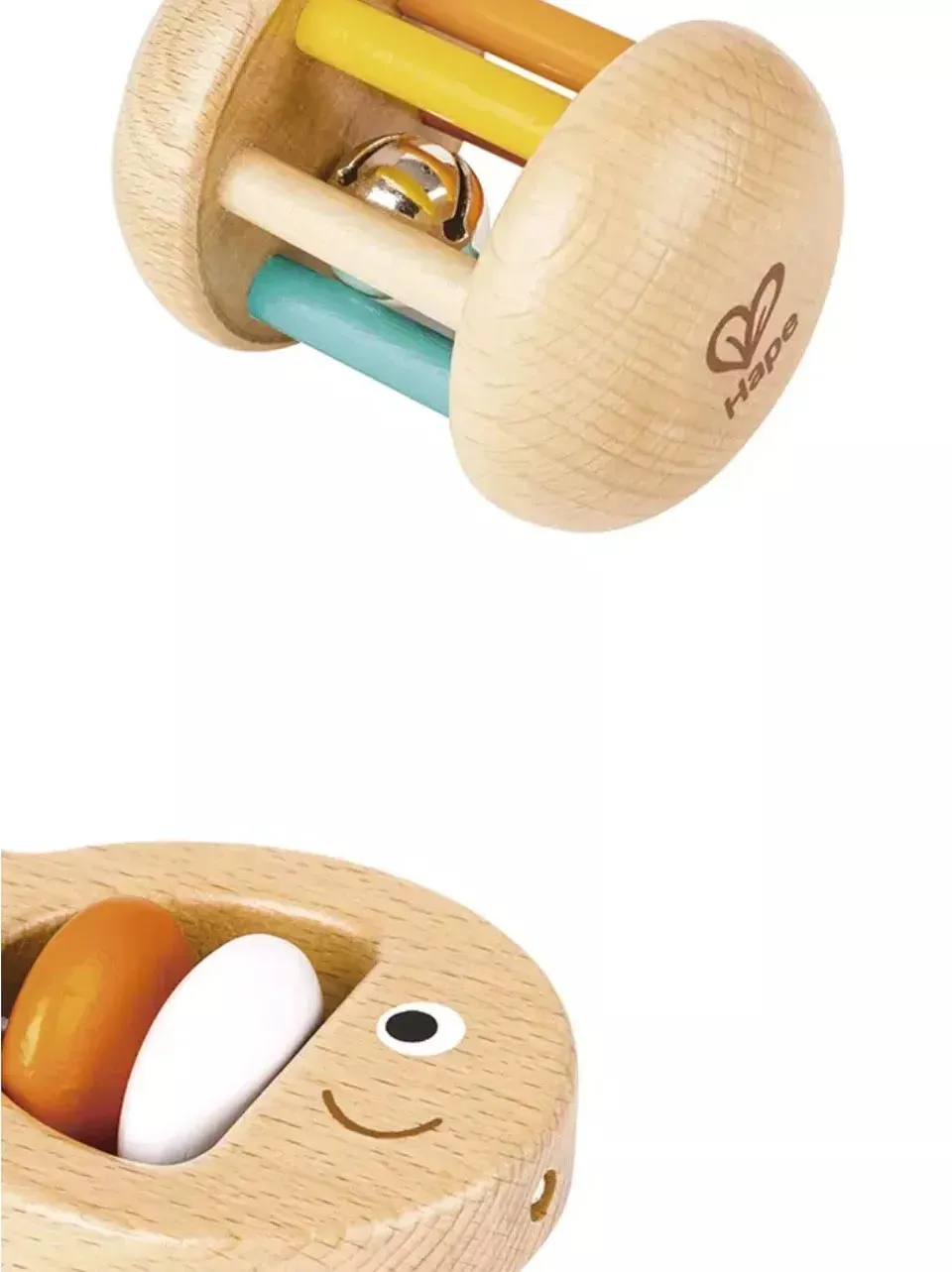 Подарочный набор игрушек-погремушек для малышей Hape