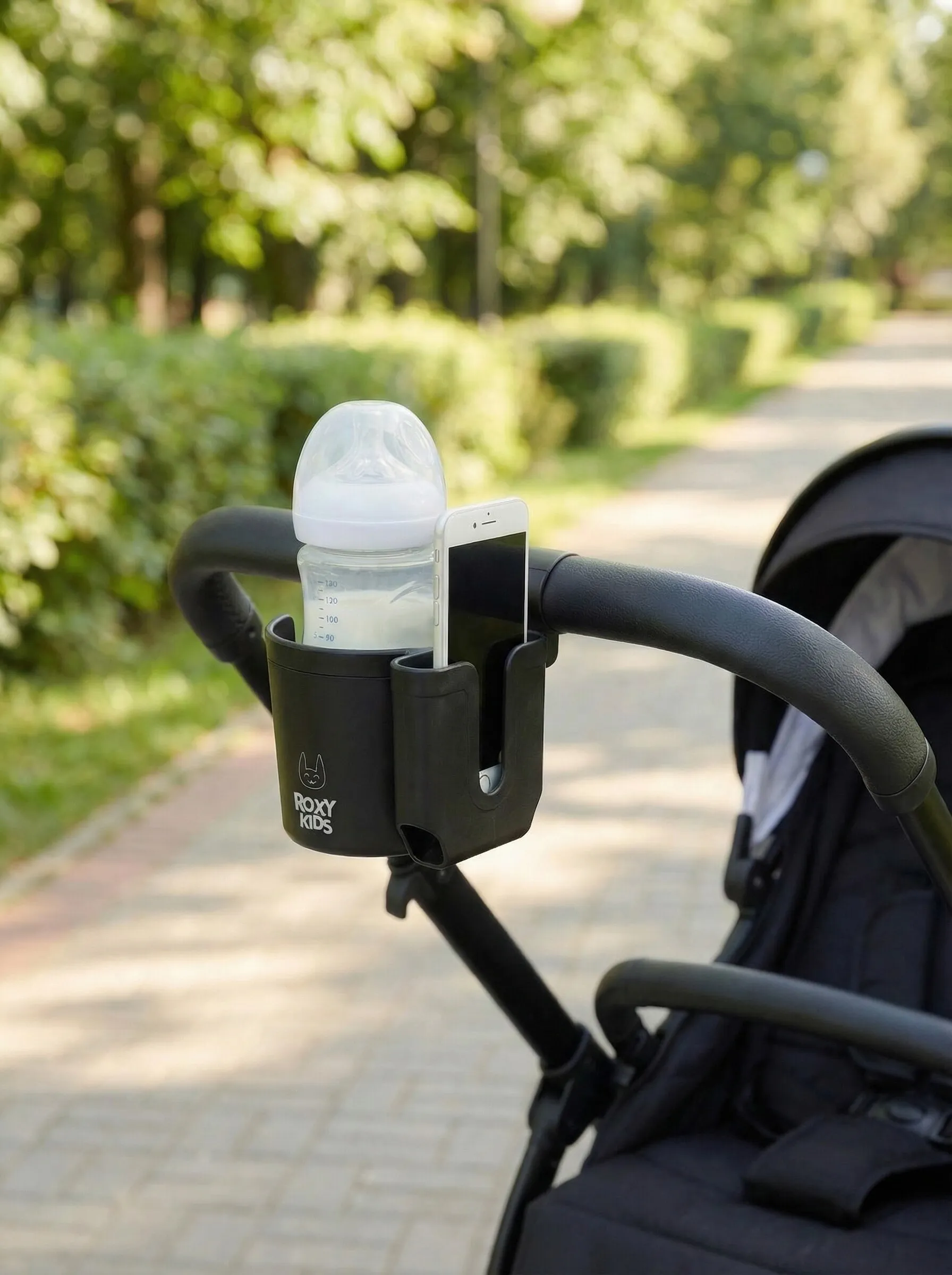 Подстаканник для коляски Roxy-Kids с держателем для телефона