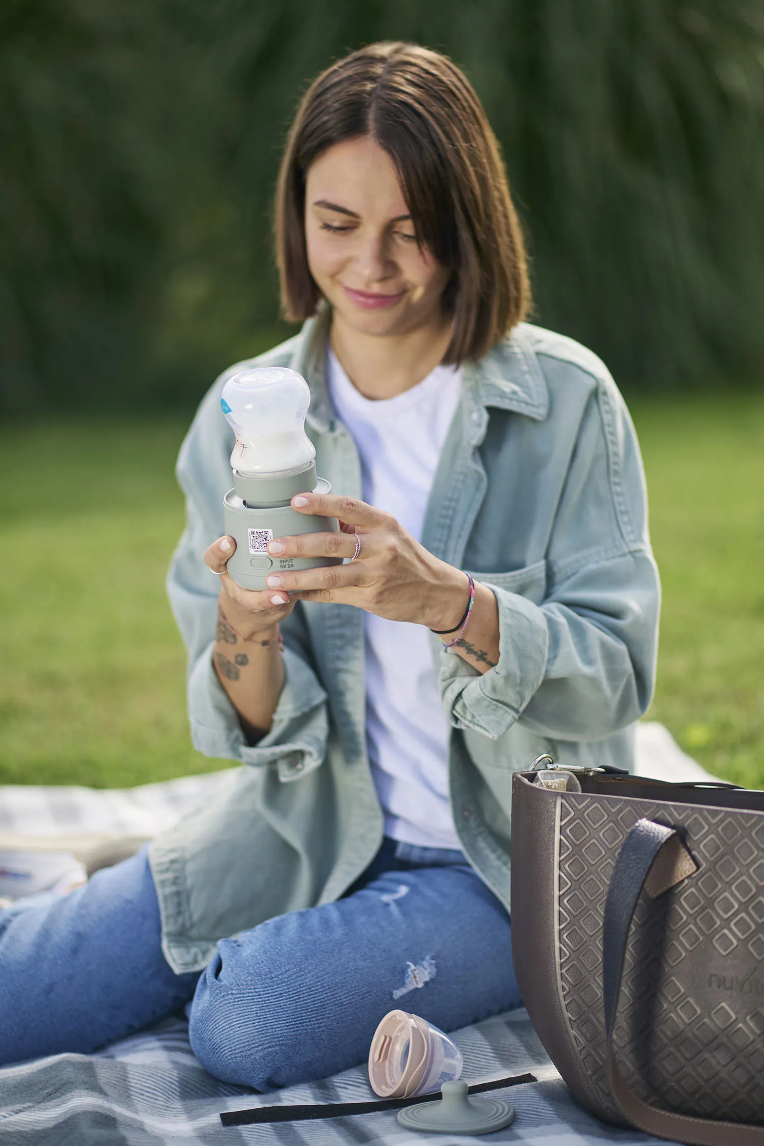 Подогреватель портативный Nuvita для бутылочек 1162 Warm'n'Go NU-ALSC0013