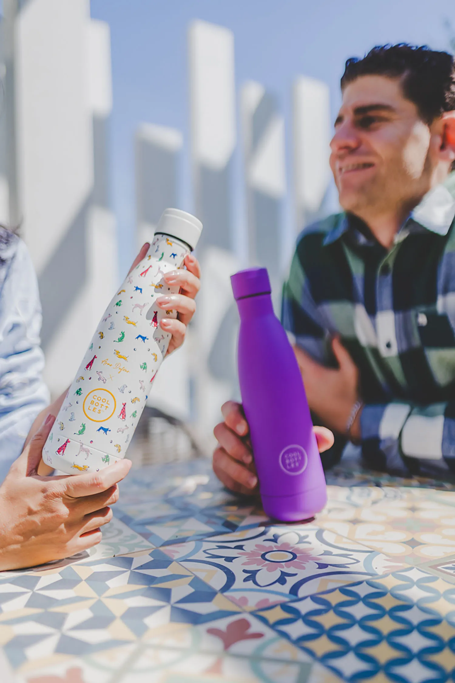 Термос-термобутылка Cool Bottles Vivid Violet 500 мл CB500VIV