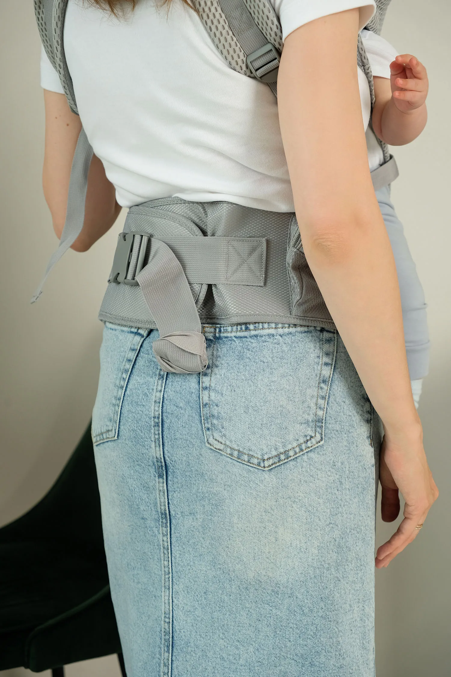 Рюкзак переноска Fiorellino dark grey mesh MD2003