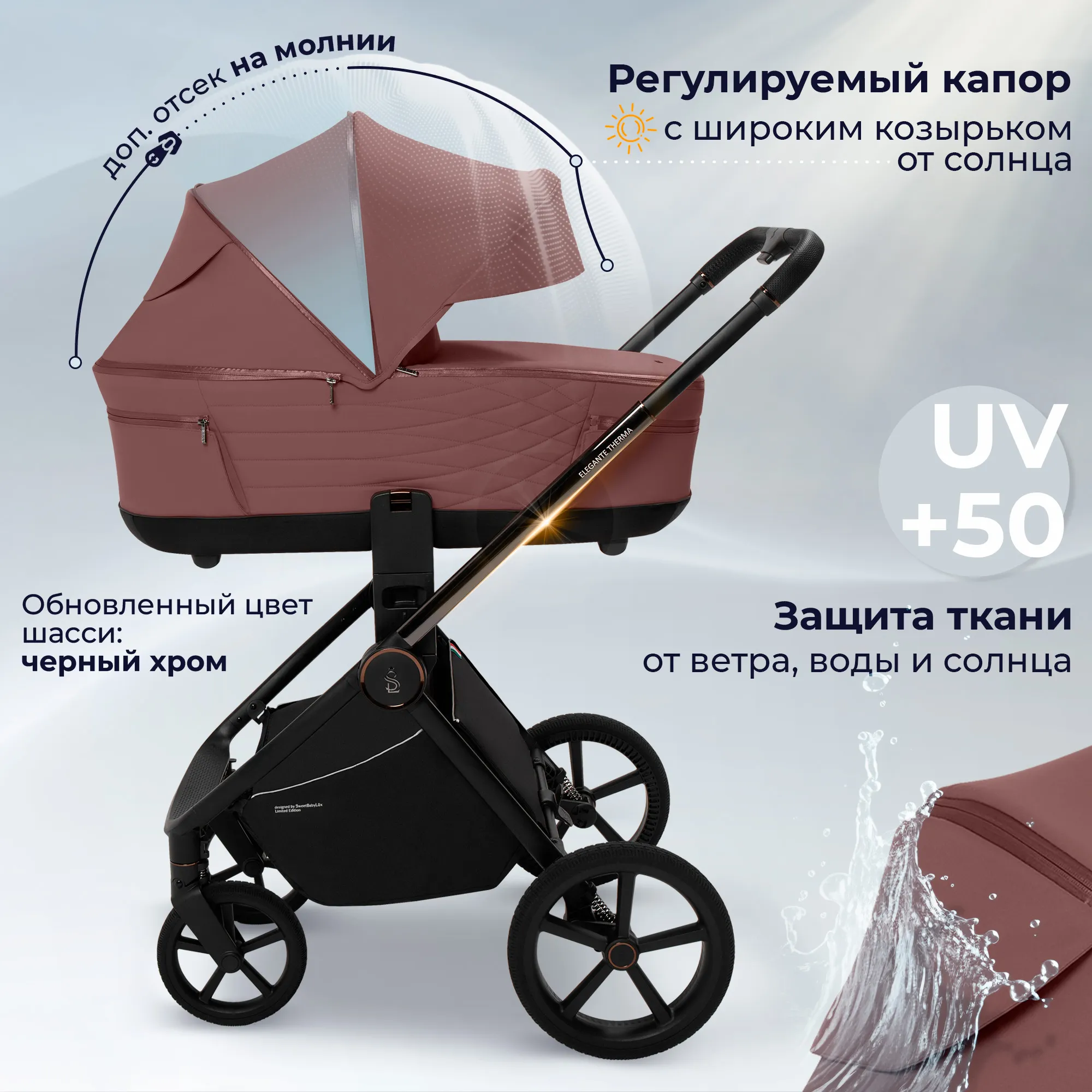 Коляска 2 в 1 SBL / Sweet Baby Elegante Therma