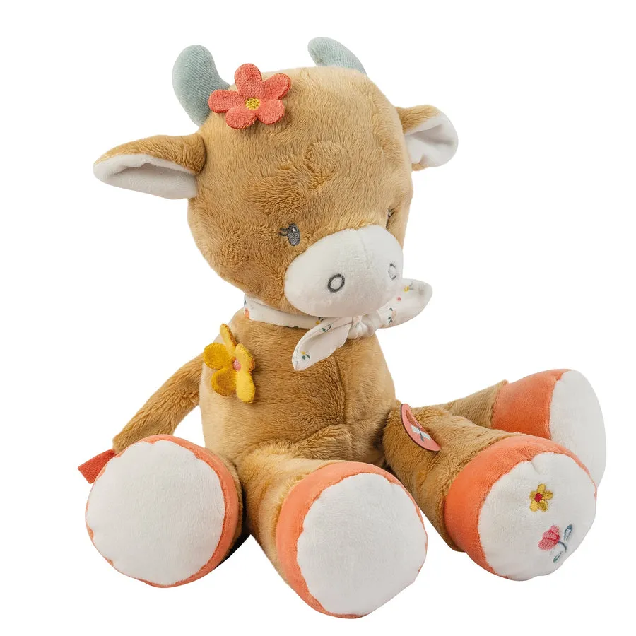 Игрушка мягкая Nattou Soft toy MILA ZOË LANA Корова 266000