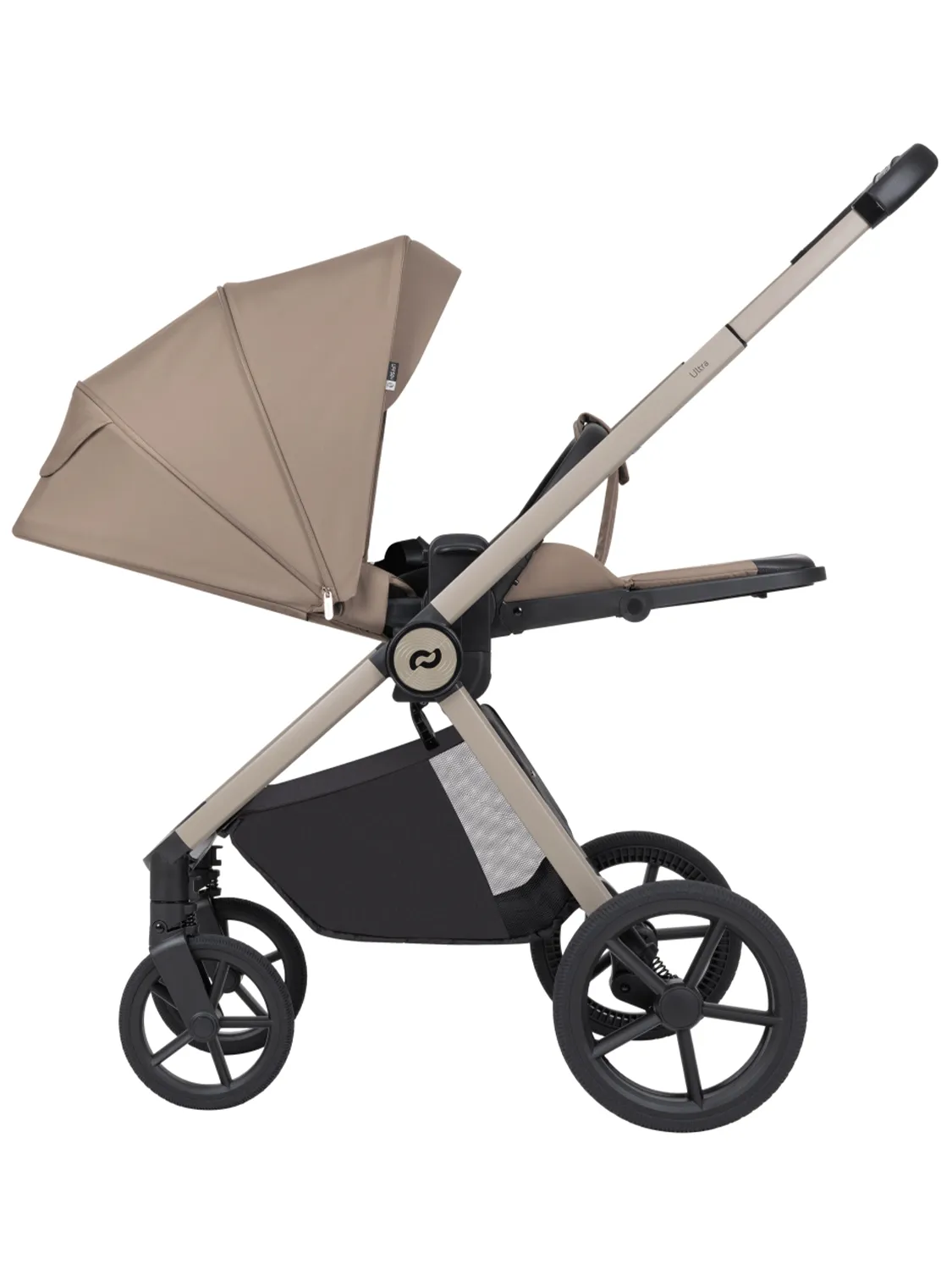 Коляска 2 в 1 CARRELLO Ultra F CRL-6557, бежевый (vintage beige ). Изображение 23
