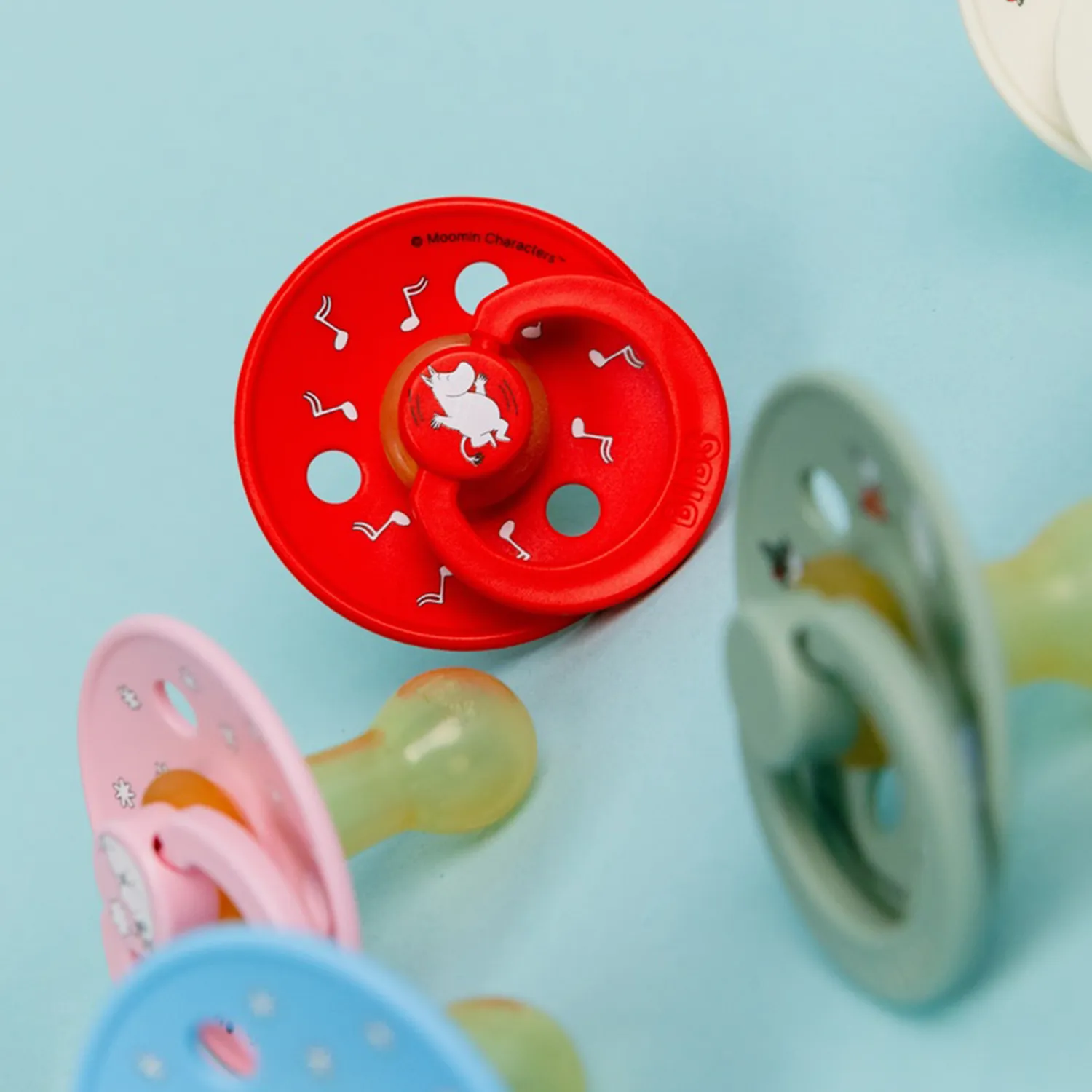Пустышка латексная BIBS x Moomin Colour, 0+ месяцев