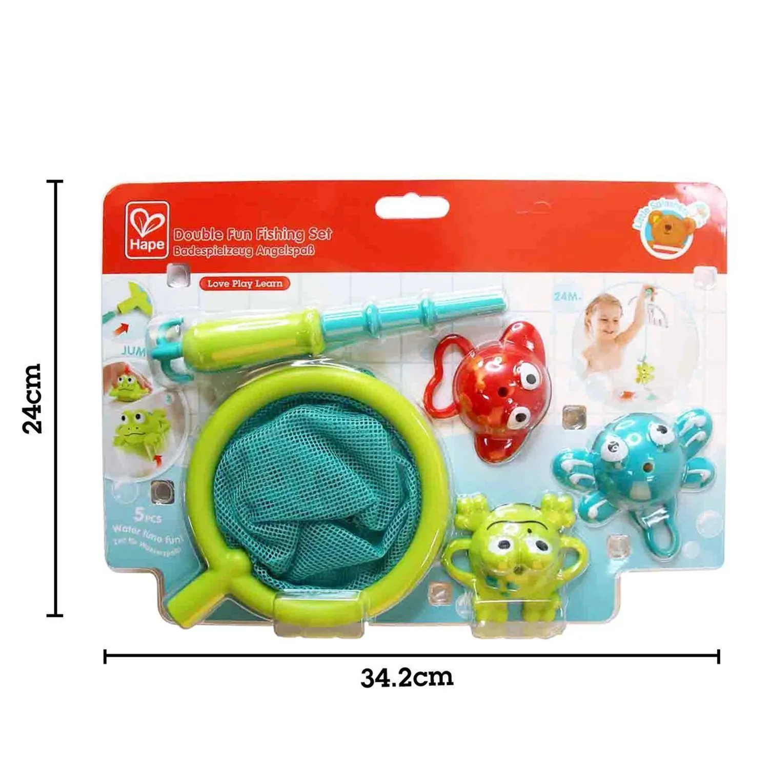 Игрушка для купания Hape «Набор для рыбалки» E0214_HP