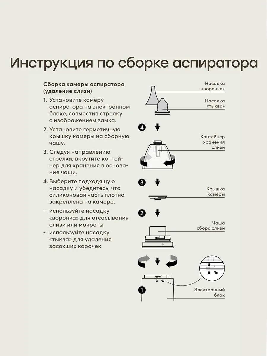 Ирригатор Happy Baby назальный с функцией аспиратора