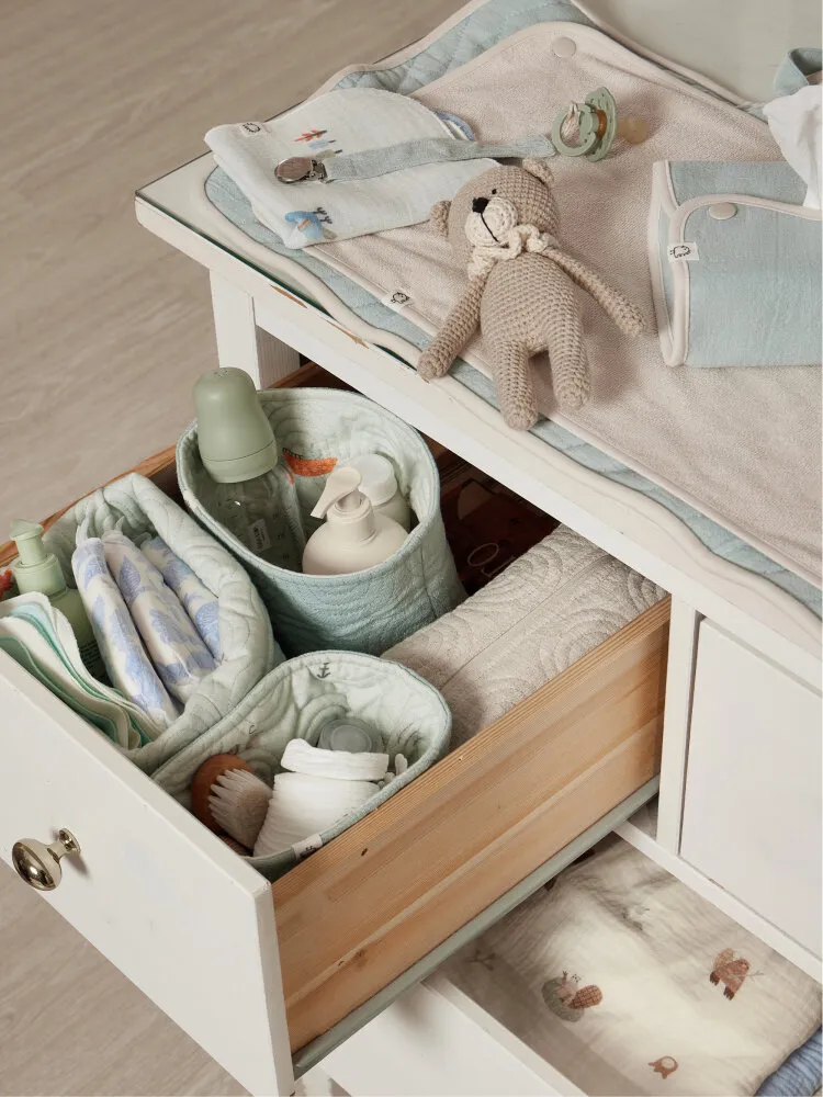 Корзины для хранения BUBA KIDS 3 шт. Тихий океан/Речная вода BKBASK102. Изображение 3