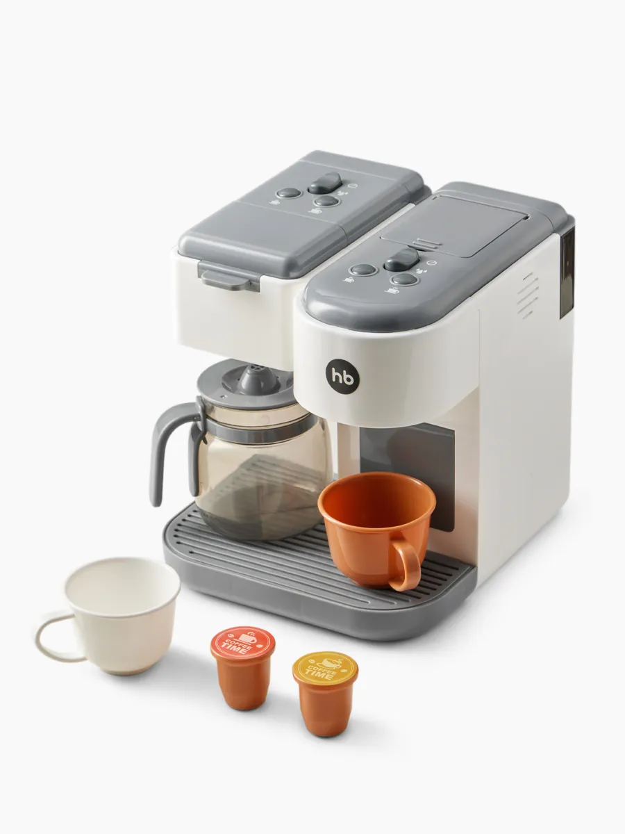 Кофемашина игрушечная Happy Baby COFFEE TIME «КОФИ ТАЙМ» белый 331951