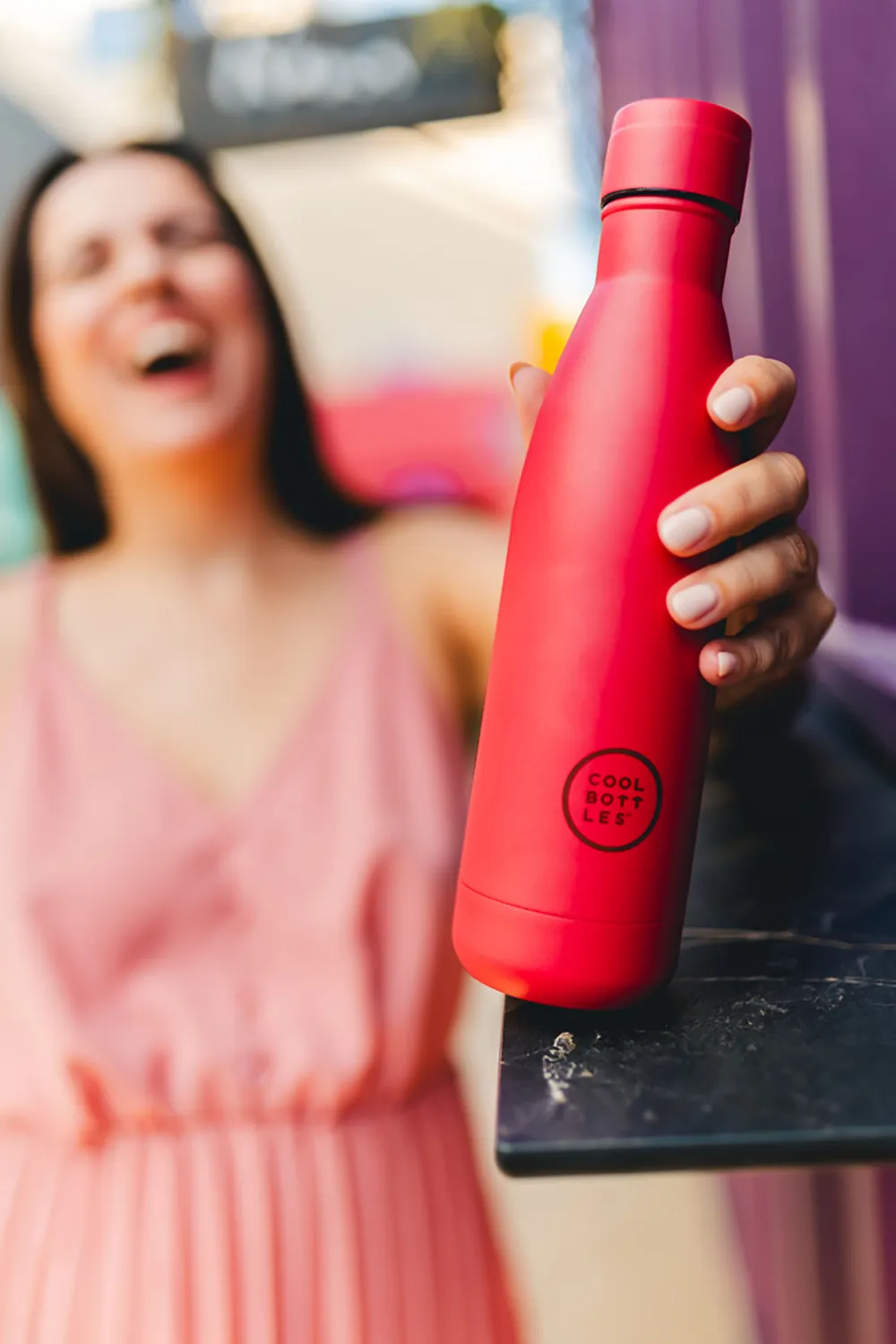 Термос-термобутылка Cool Bottles Vivid Red 350 мл CB350VIR