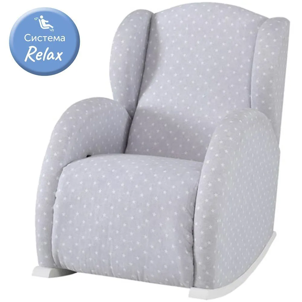 Кресло-качалка для кормления с Relax-системой Micuna Wing/Flor