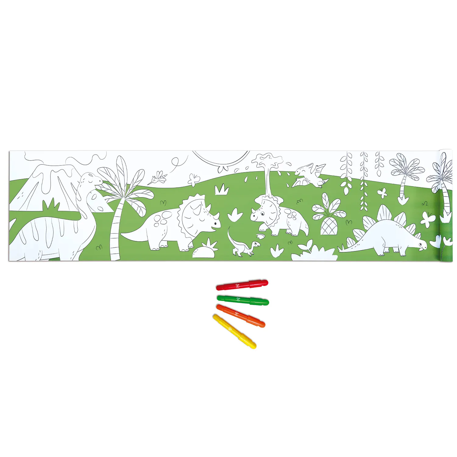 Набор большой игровой HAPE «Юный Пикассо» Раскрась мир Юрского периода E2017_HP