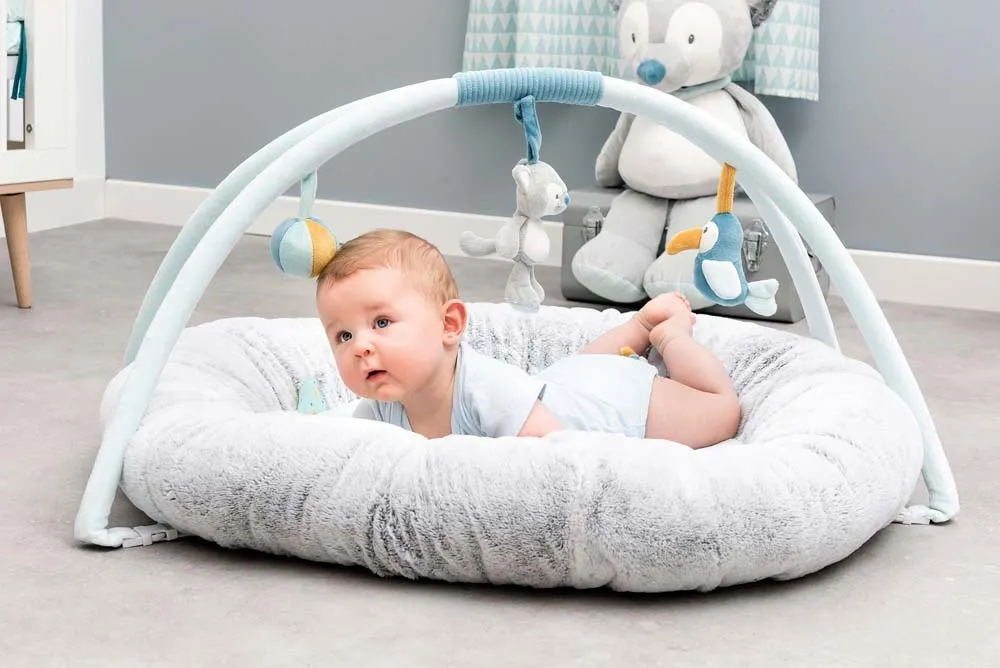 Плед 100х135 см Nattou Tim & Tiloo Лошадка и Волк 498425