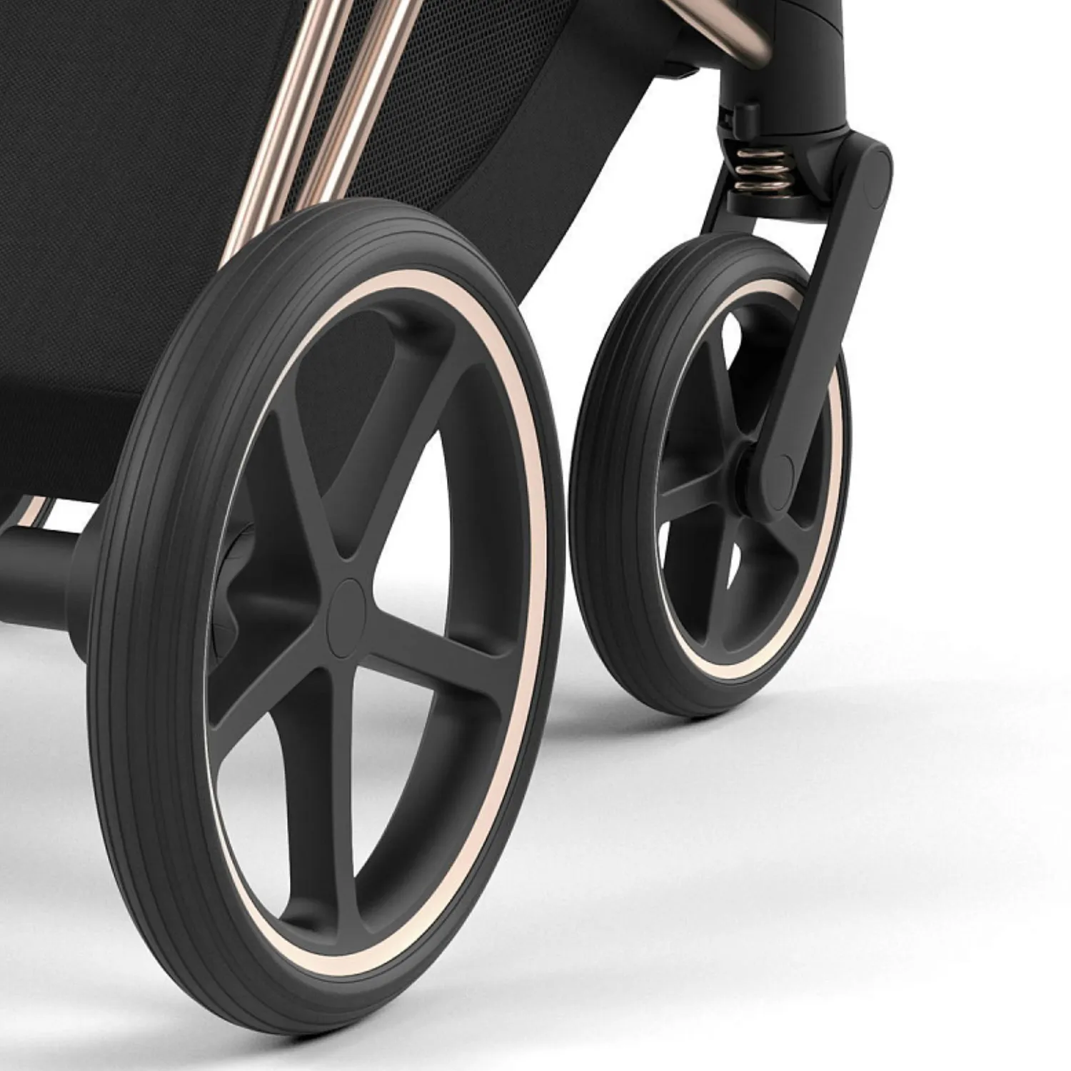 Коляска-люлька Cybex Priam IV шасси Rosegold