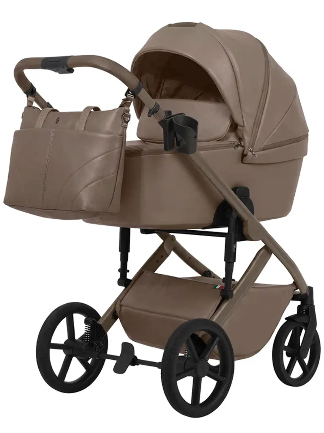 Коляска 2 в 1 SBL/Sweet Baby Dolce, кожа