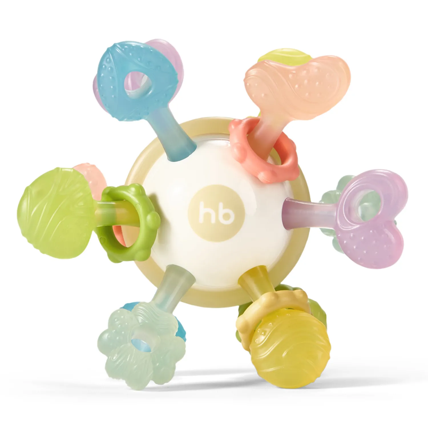 Массажер для дёсен (прорезыватель) Happy Baby colorful 20042