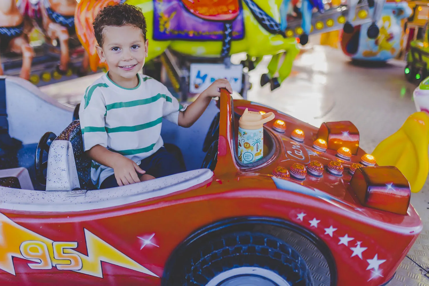 Термос-термобутылка Cool Bottles Kiddie Wild Crew 350 мл